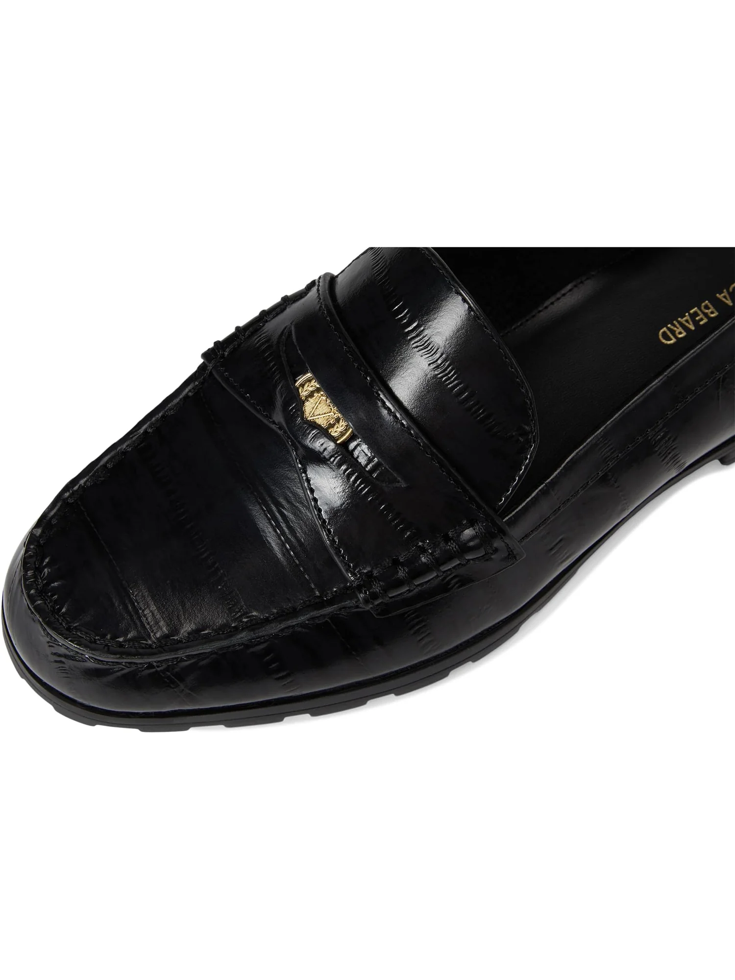 Лоферы Veronica Beard Women's Penny Lug — изображение 6 из 7, черный