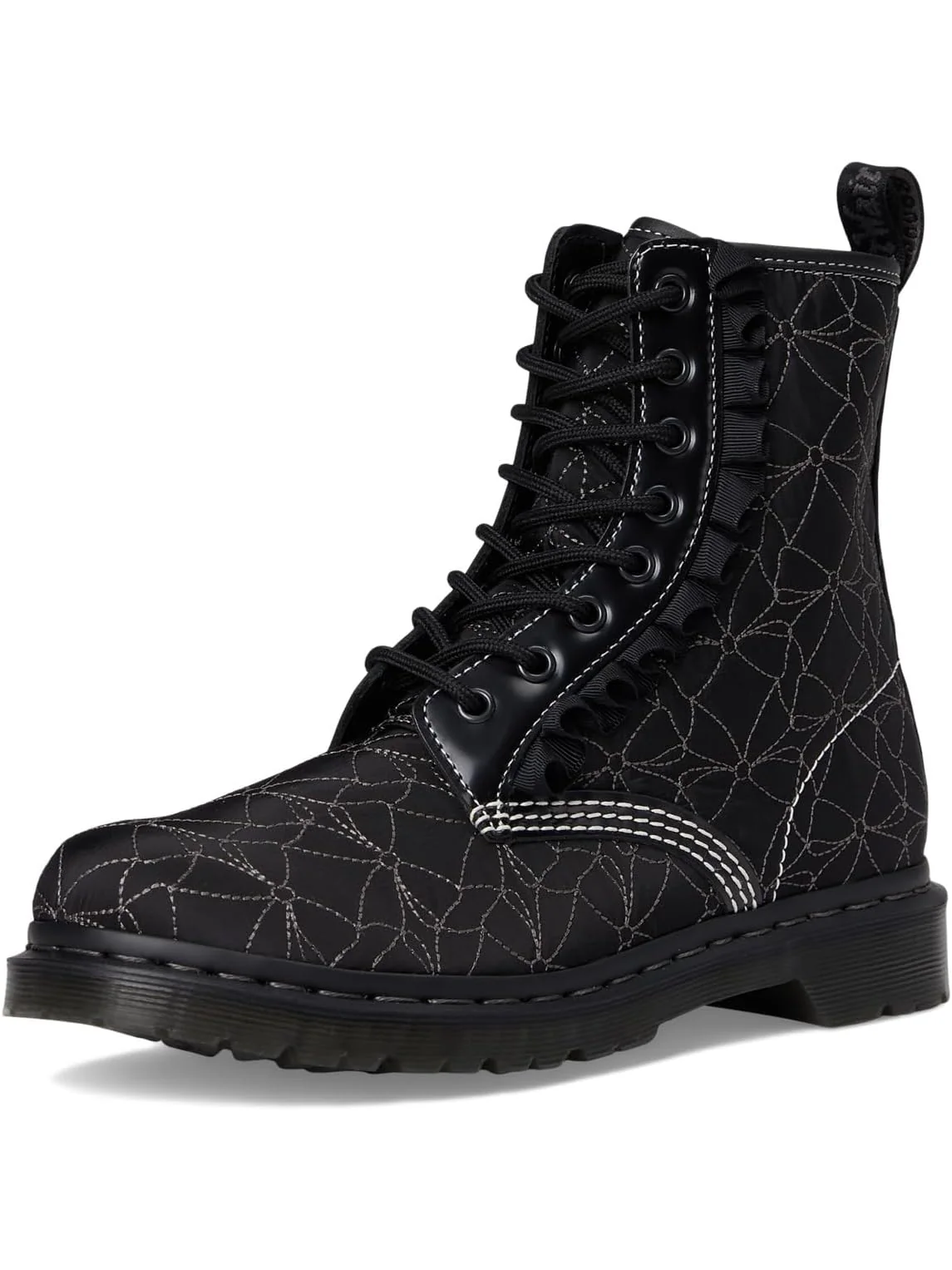 Ботинки Dr. Martens Women's 1460 Frill — изображение 7 из 7, черный