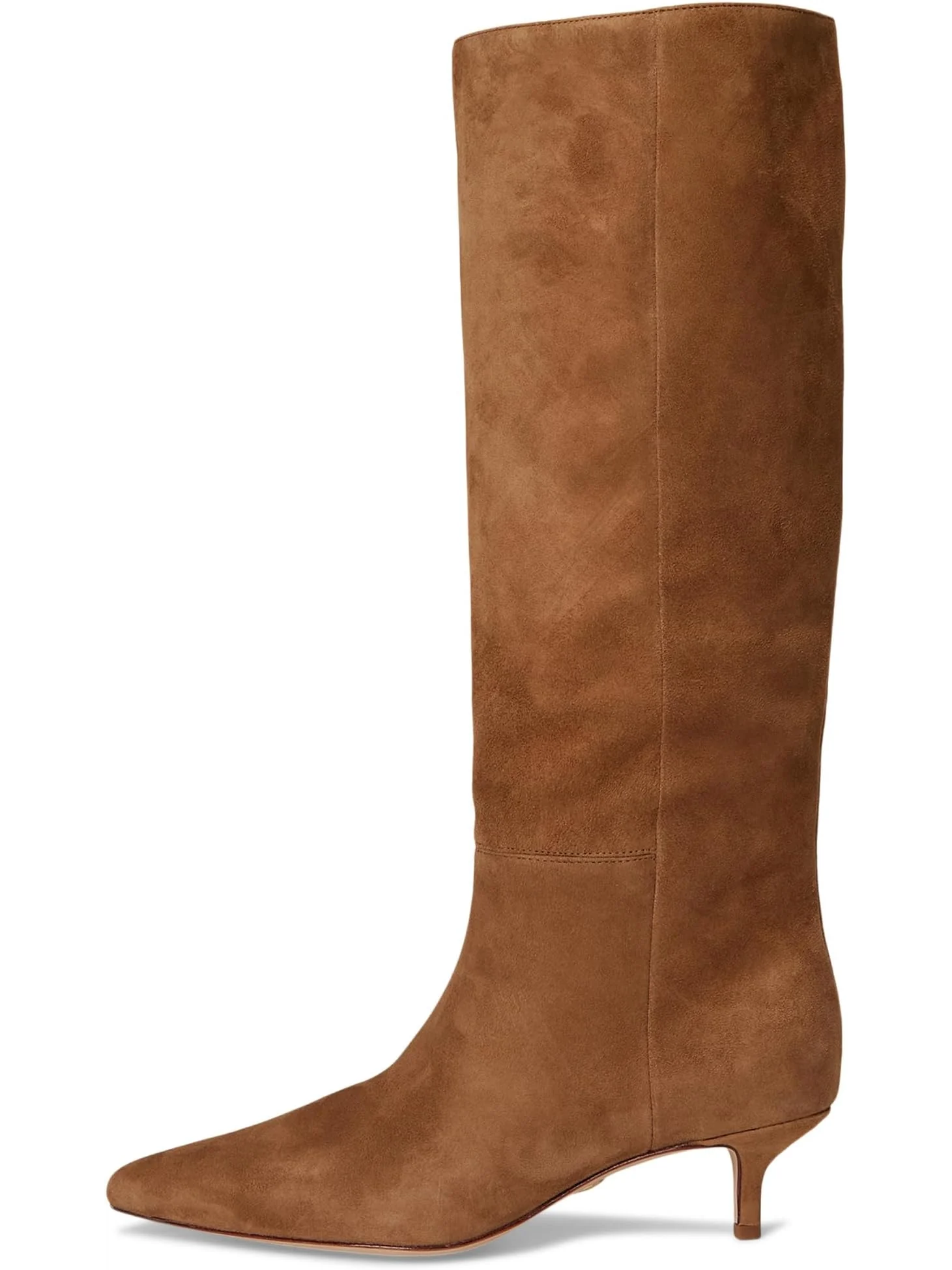 Ботинки Veronica Beard Women's Lisa 45 Tall Shaft Pull On Tall Boots — изображение 4 из 7, ореховый