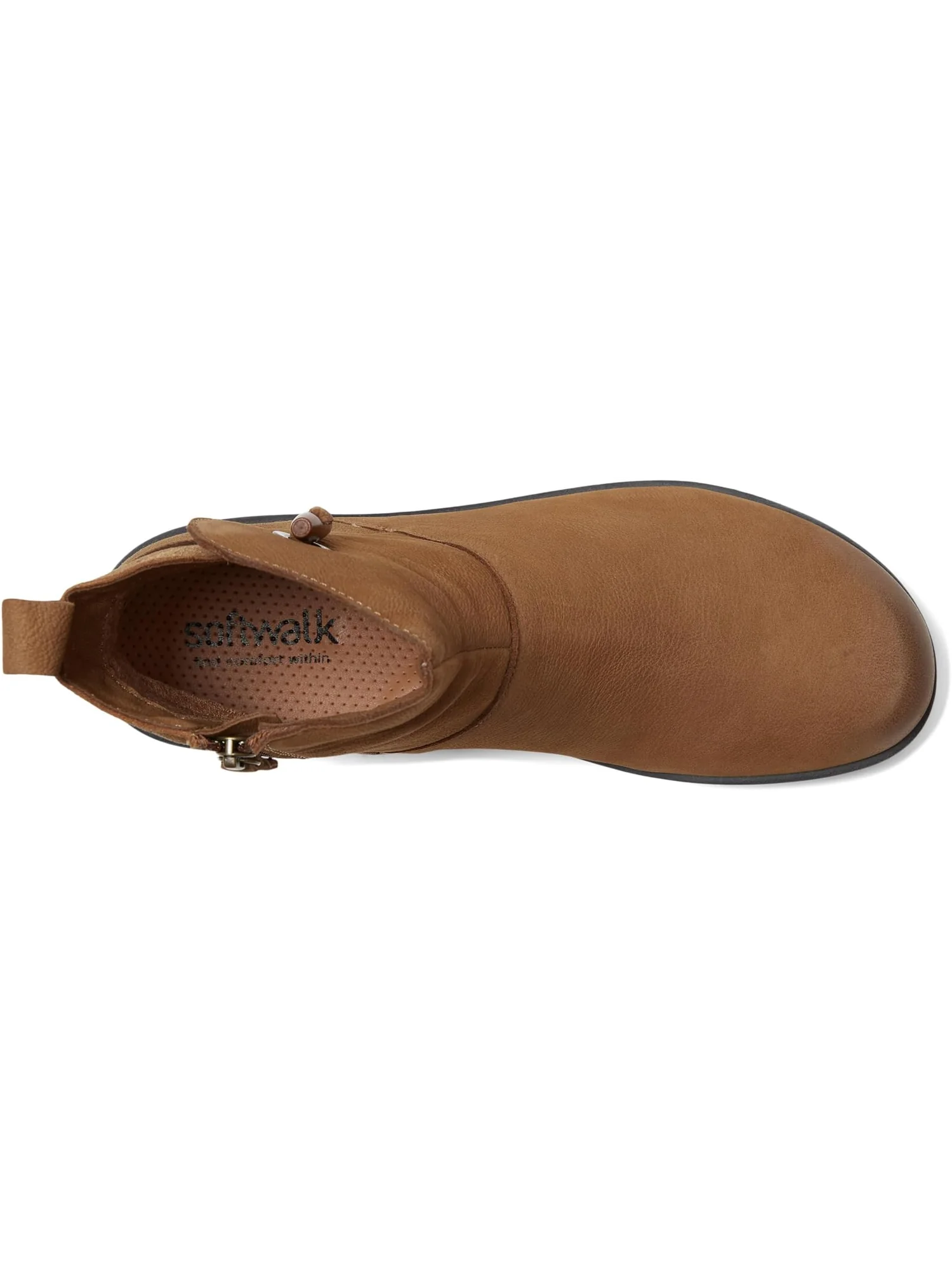 Ботинки SoftWalk Women's Adelaide, Luggage Nubuck — изображение 2 из 7, нубук