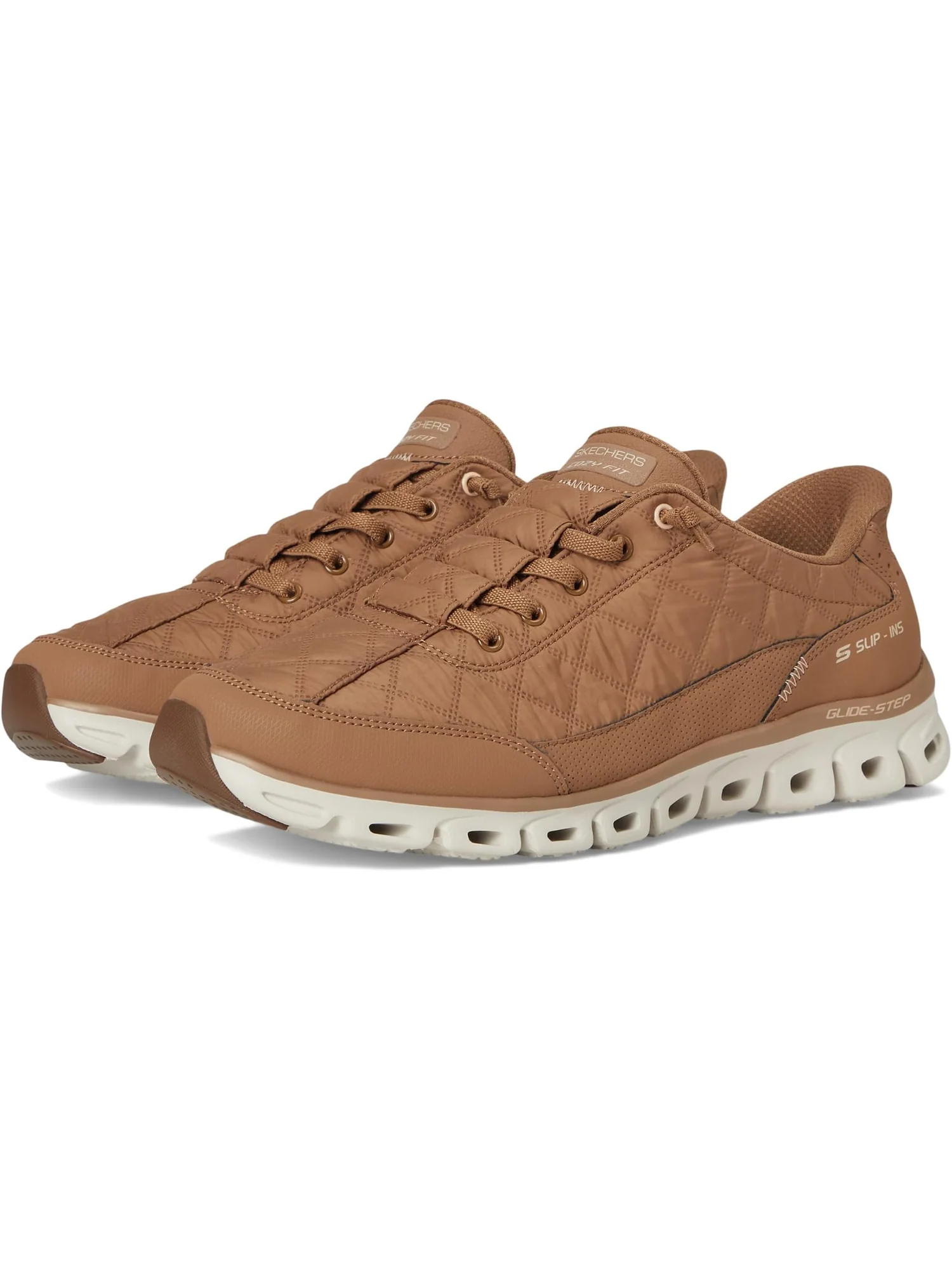Кроссовки SKECHERS Women's Glide-step - At Ease Cozy Fit Hands Free Slip-Ins