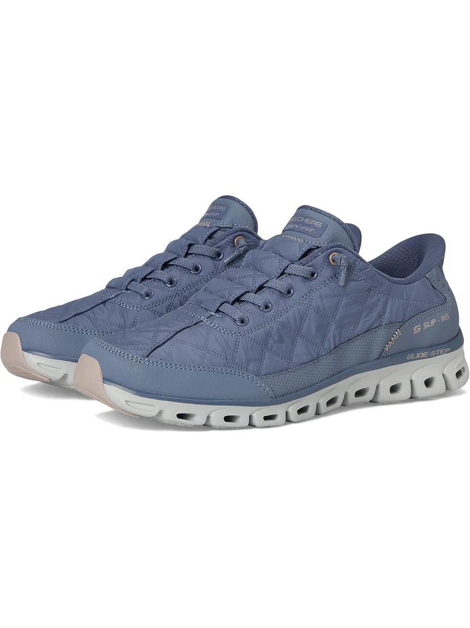 Женские кроссовки SKECHERS Glide-Step - At Ease Cozy Fit Hands Free Slip-Ins