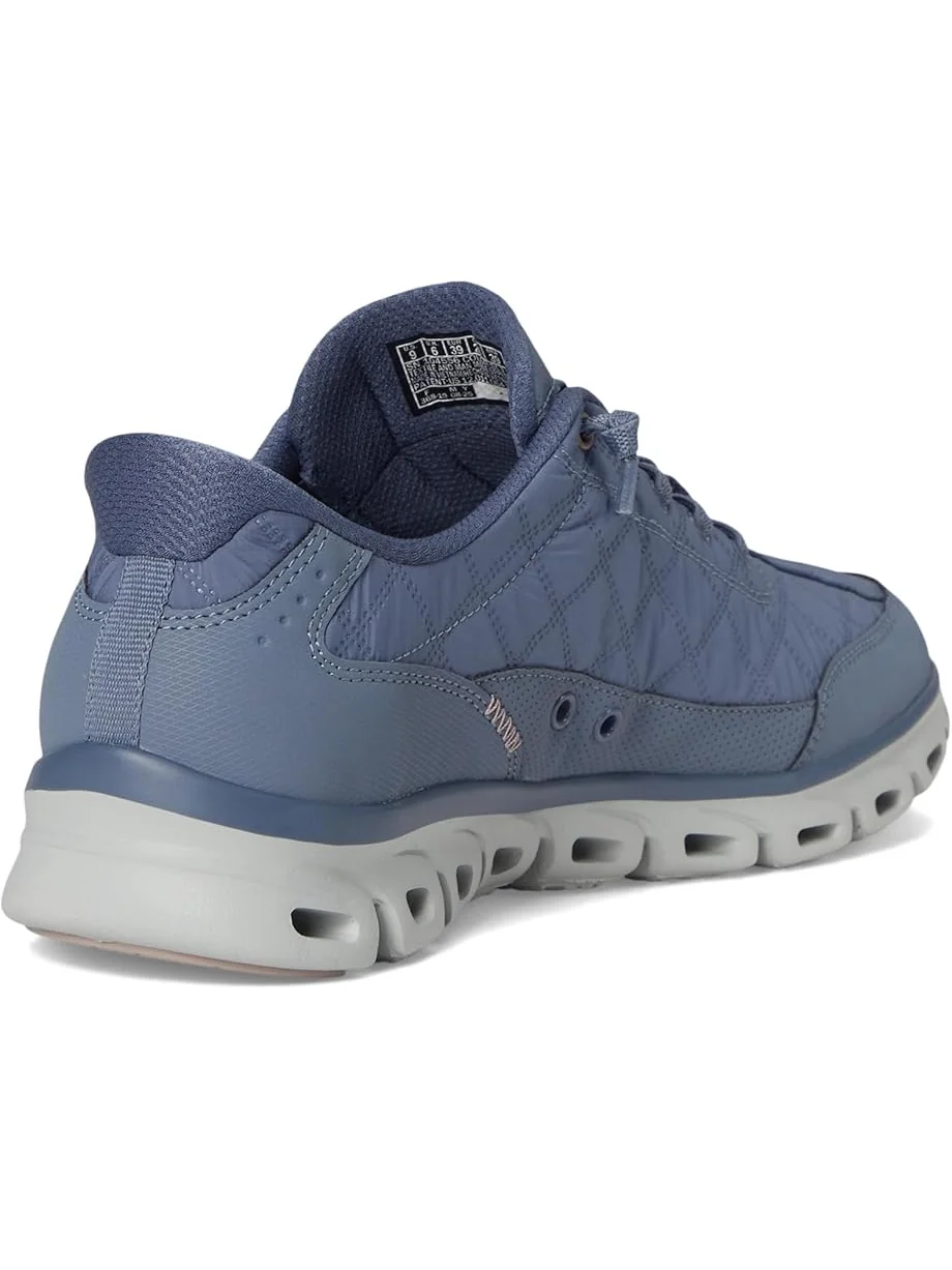 Женские кроссовки SKECHERS Glide-Step - At Ease Cozy Fit Hands Free Slip-Ins — изображение 5 из 7, серый