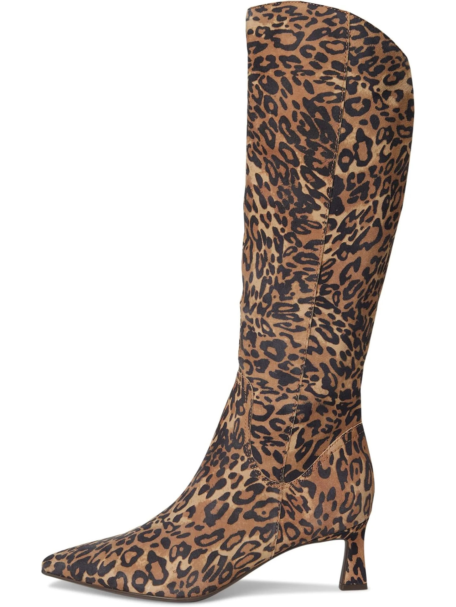 Ботинки Naturalizer Women's Deesha Narrow Calf Knee High Boots — изображение 4 из 7, леопардовый принт
