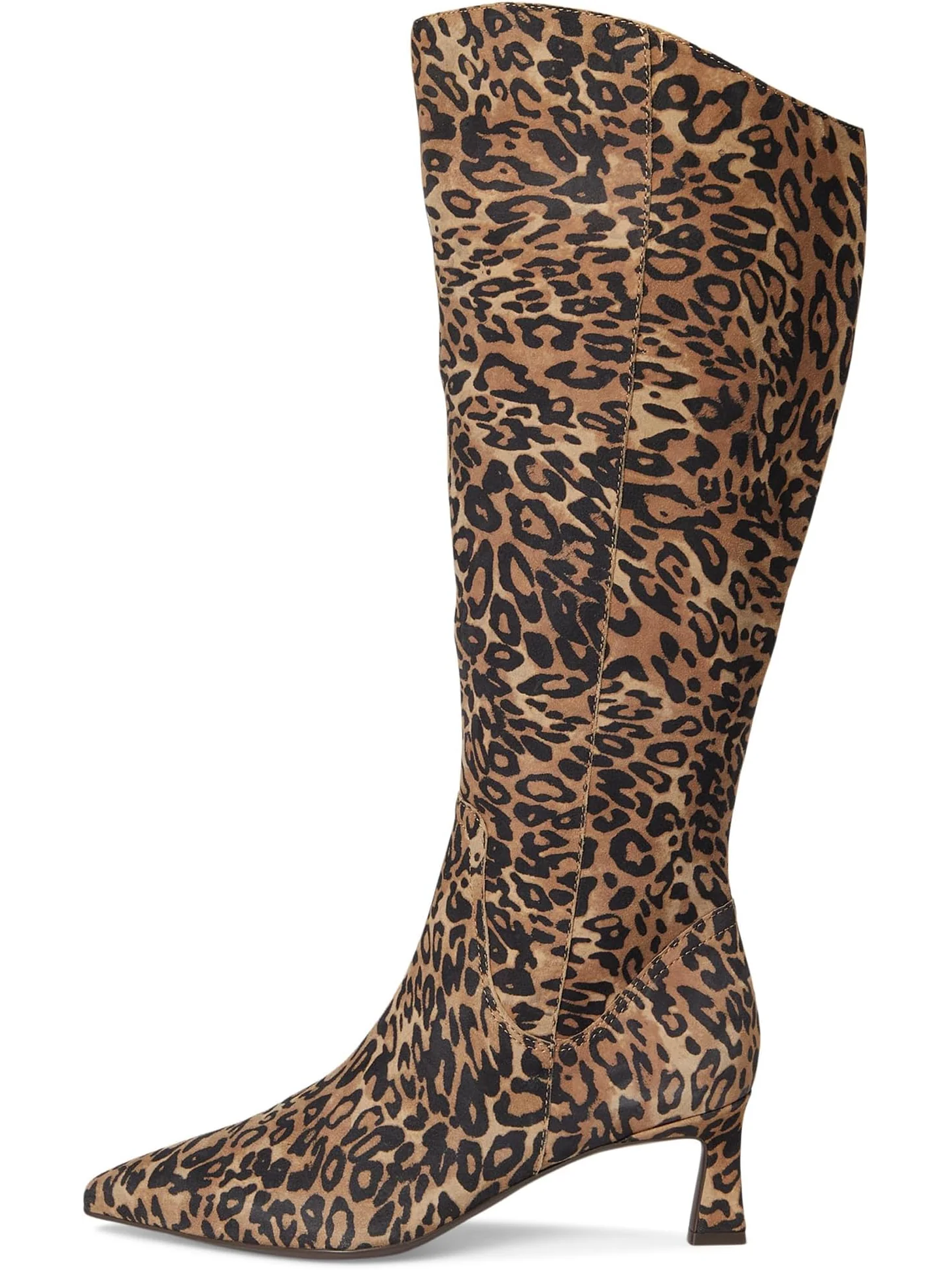 Ботинки Naturalizer Women's Deesha Wide Calf Knee High Boots — изображение 4 из 7, леопардовый принт