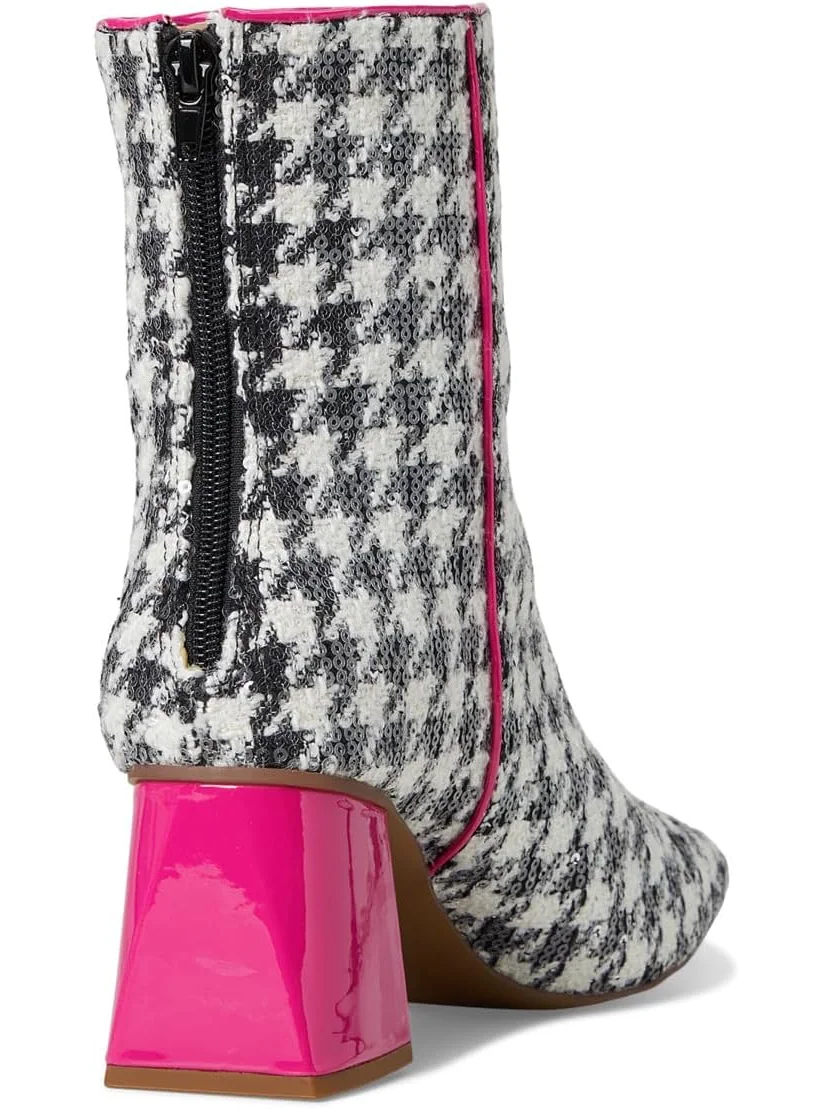 Ботинки Blue by Betsey Johnson Women's Stevie, Houndstooth — изображение 5 из 7, гондообразный узор