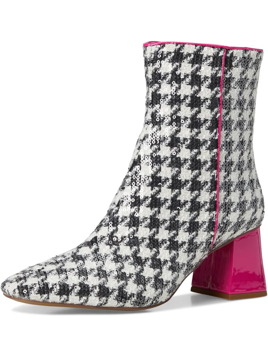 Ботинки Blue by Betsey Johnson Women's Stevie, Houndstooth — изображение 7 из 7, гондообразный узор