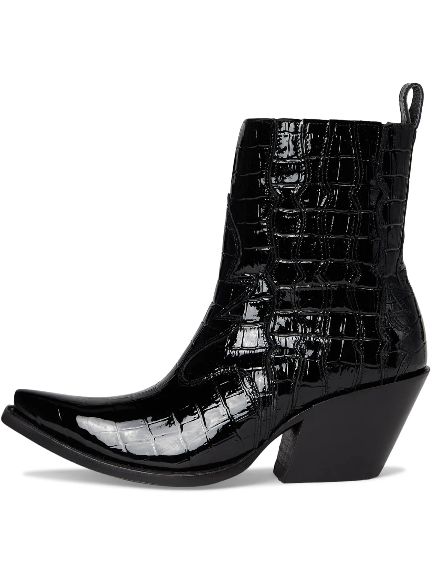 Ботинки Ariat Women's Jade, Luxe Caviar Croc Print — изображение 4 из 7, шампань