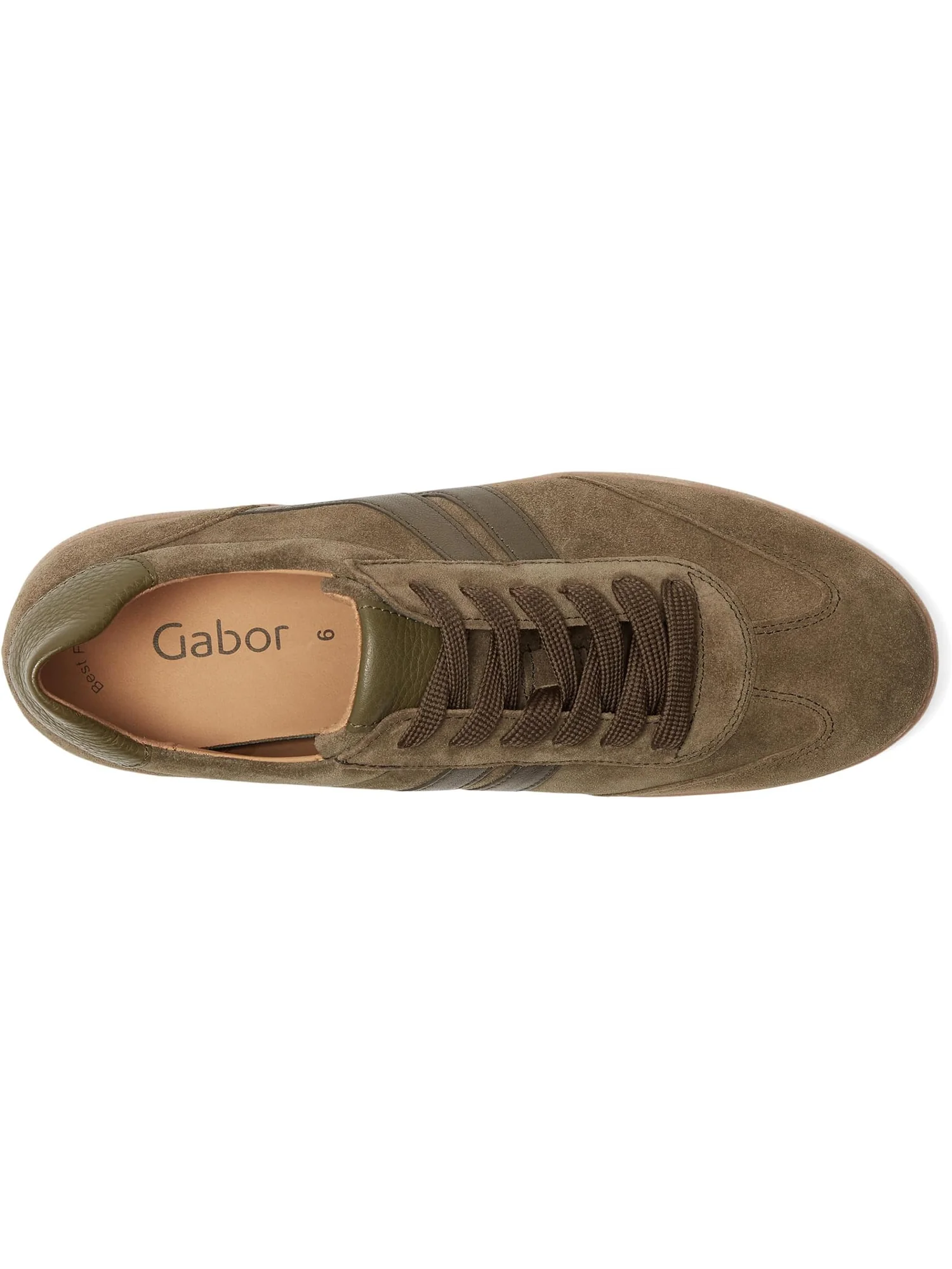 Кроссовки Gabor Women's 73.300.11 — изображение 2 из 7, оливковый