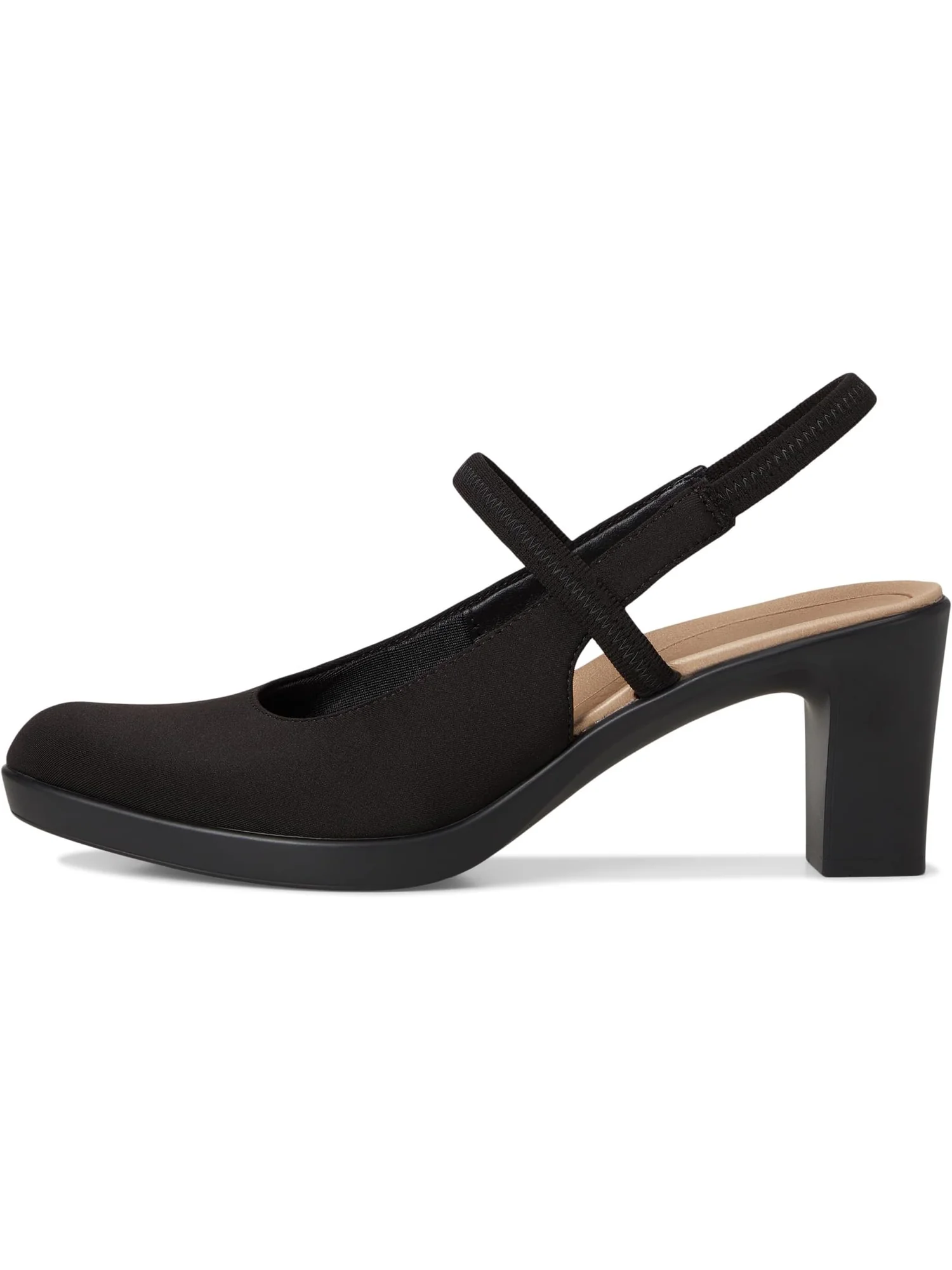Туфли LifeStride Women's Evoke Slingback Shoes — изображение 4 из 7, черный