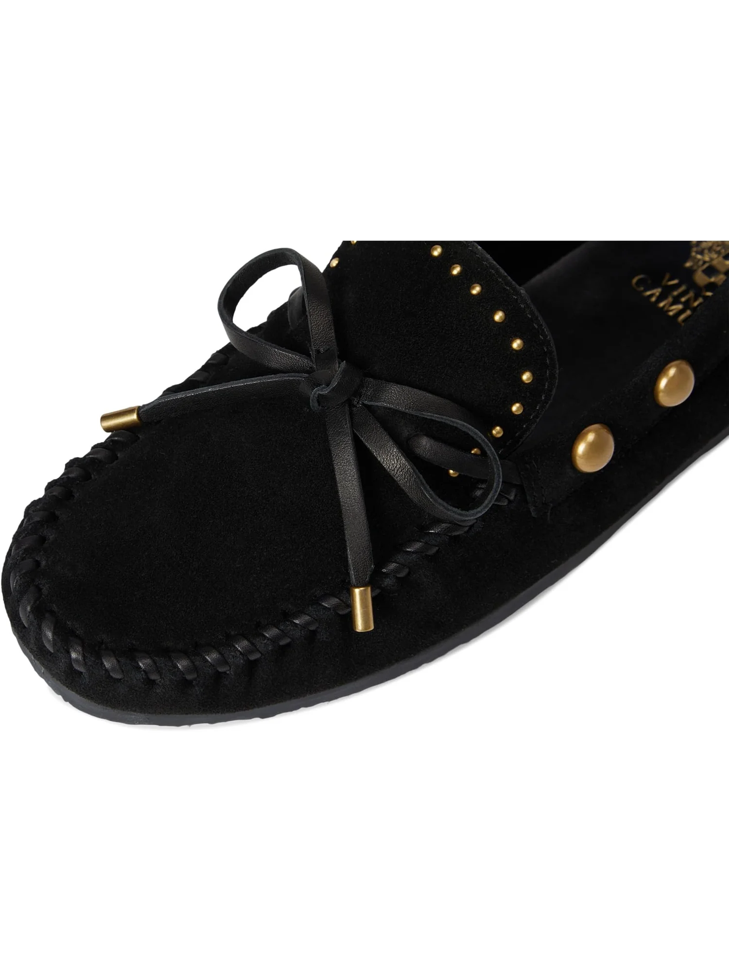 Лоферы Vince Camuto Women's Sennett Studded Mocassin — изображение 6 из 7, черный