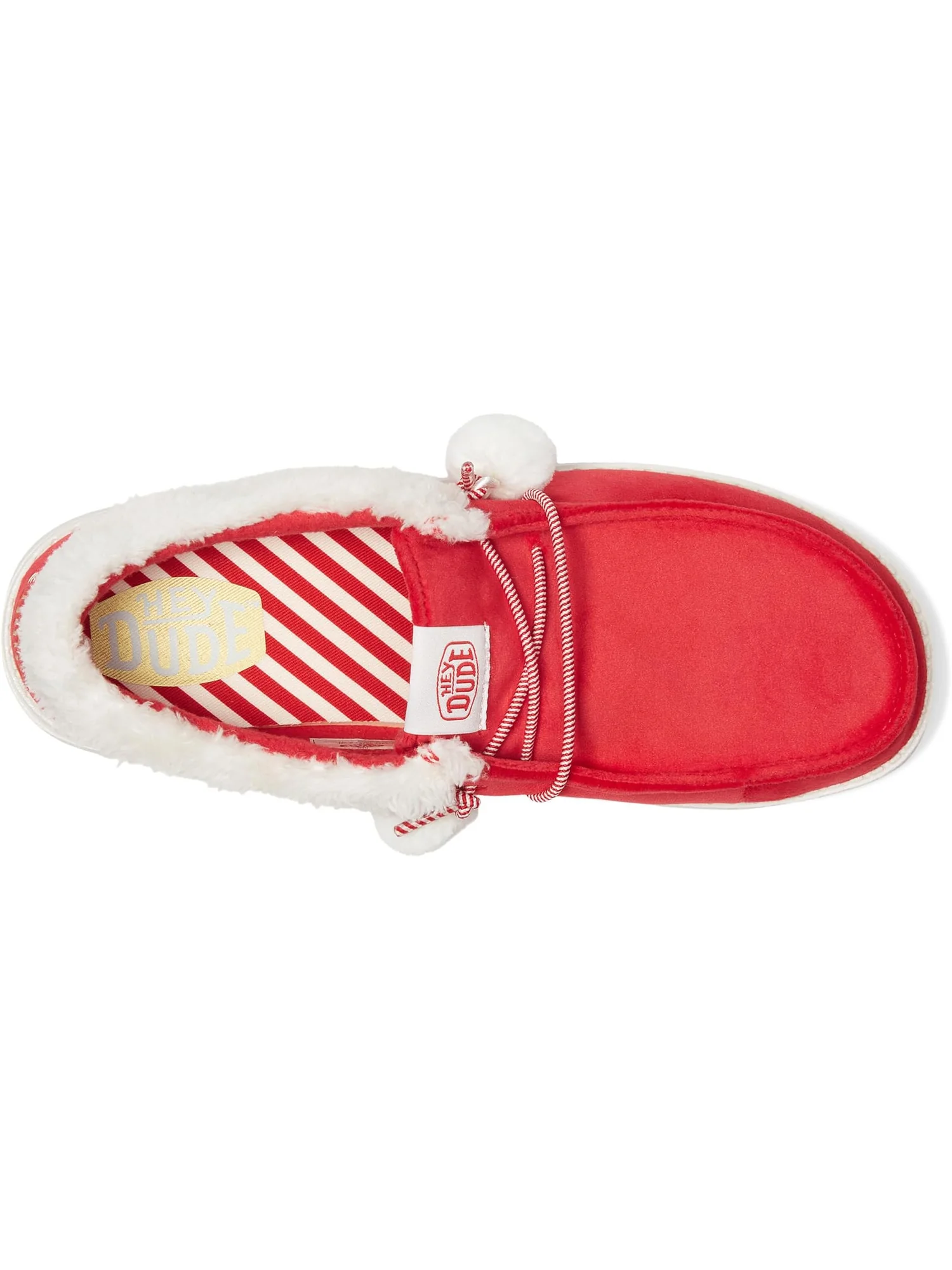 Кроссовки Hey Dude Women's Wendy Mrs Claus — изображение 2 из 7, красный