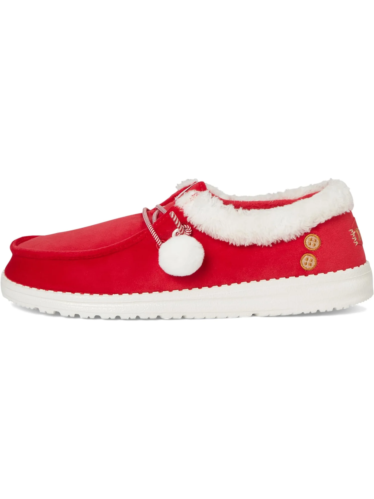 Кроссовки Hey Dude Women's Wendy Mrs Claus — изображение 4 из 7, красный