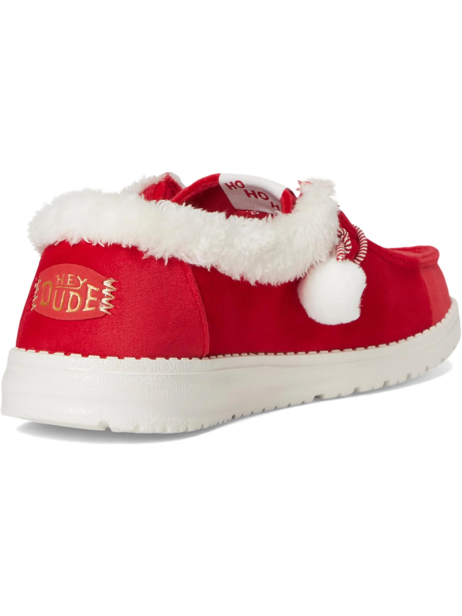 Кроссовки Hey Dude Women's Wendy Mrs Claus — изображение 5 из 7, красный