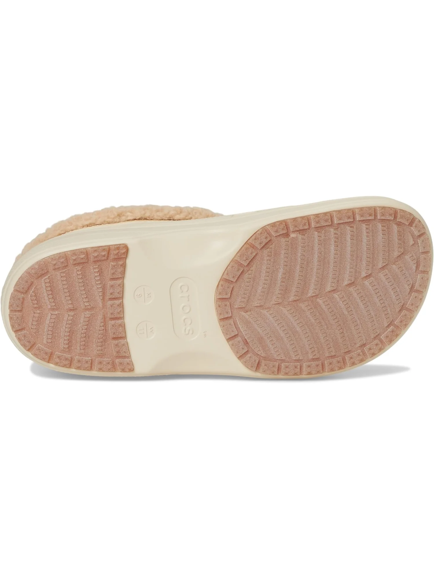 Сабо Crocs Unisex Classic Lined Shorty — изображение 3 из 7, песчаник