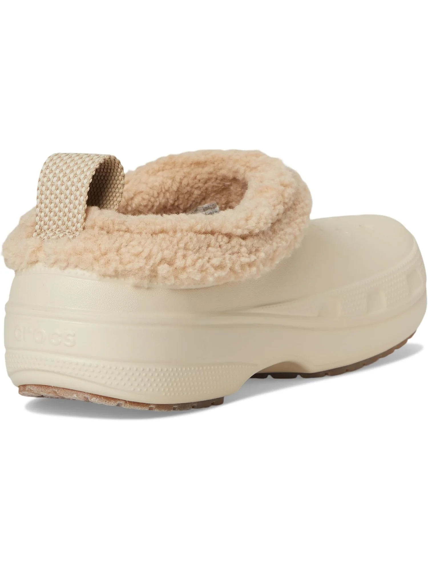 Сабо Crocs Unisex Classic Lined Shorty — изображение 5 из 7, песчаник