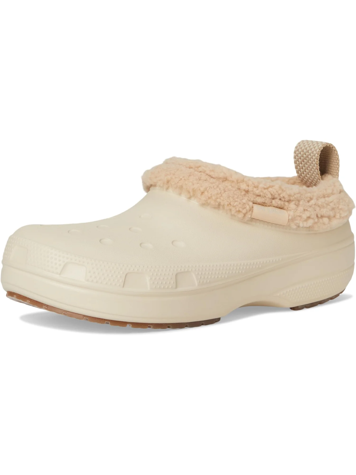 Сабо Crocs Unisex Classic Lined Shorty — изображение 7 из 7, песчаник
