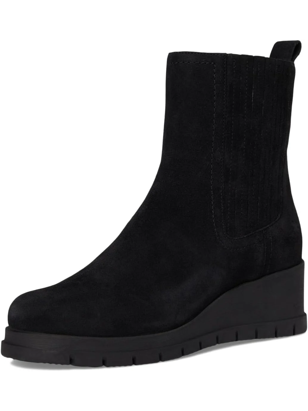 Ботинки Lucky Brand Women's Sondruh Wedge Chelsea Boots — изображение 7 из 7, черный