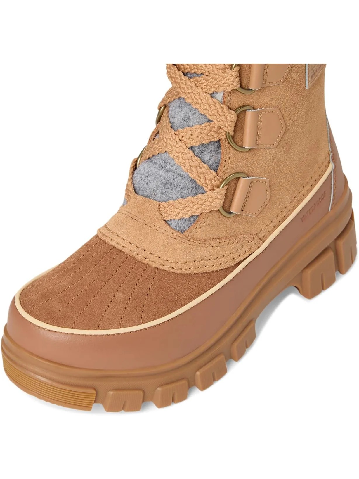 Ботинки SOREL Women's Tivoli V Waterproof — изображение 2 из 7, бежевый