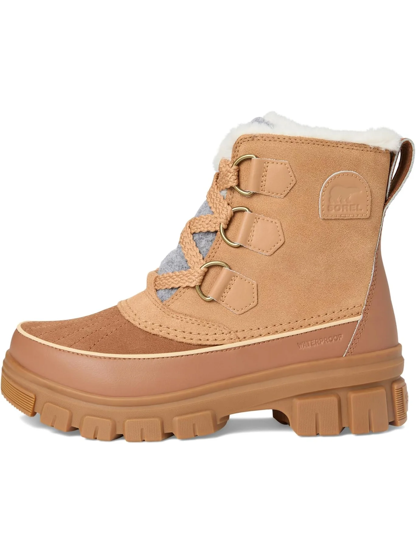 Ботинки SOREL Women's Tivoli V Waterproof — изображение 4 из 7, бежевый