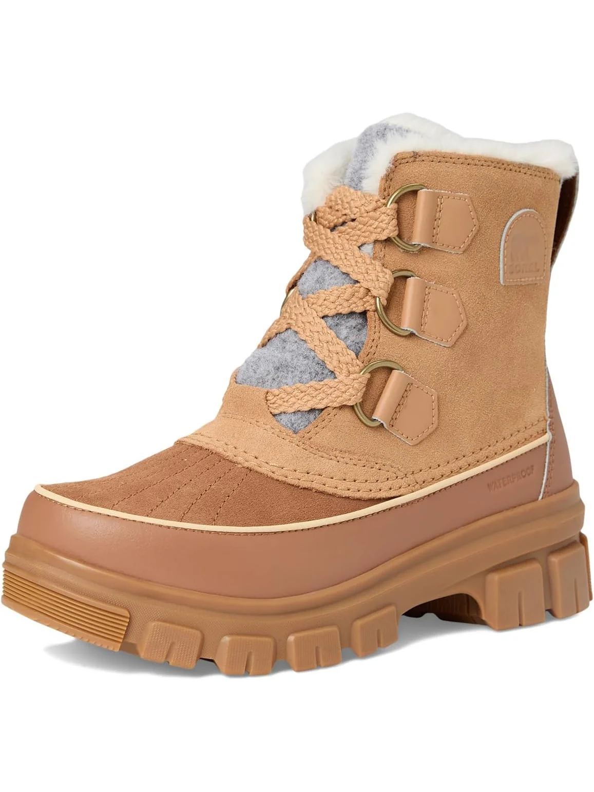 Ботинки SOREL Women's Tivoli V Waterproof — изображение 7 из 7, бежевый