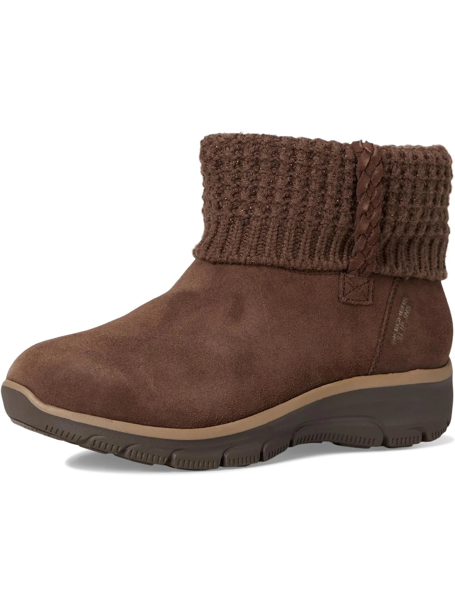 Ботинки SKECHERS Women's Easy Going - Cozy Lovin Hands Free Slip-ins — изображение 7 из 7, шоколад