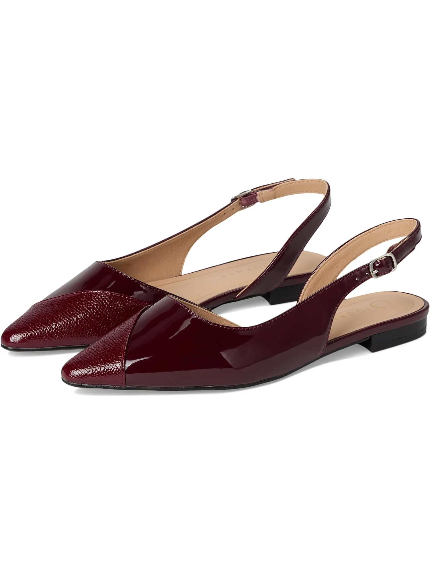 Балетки Journee Collection Women's Daphnne — изображение 1 из 7, бордовый