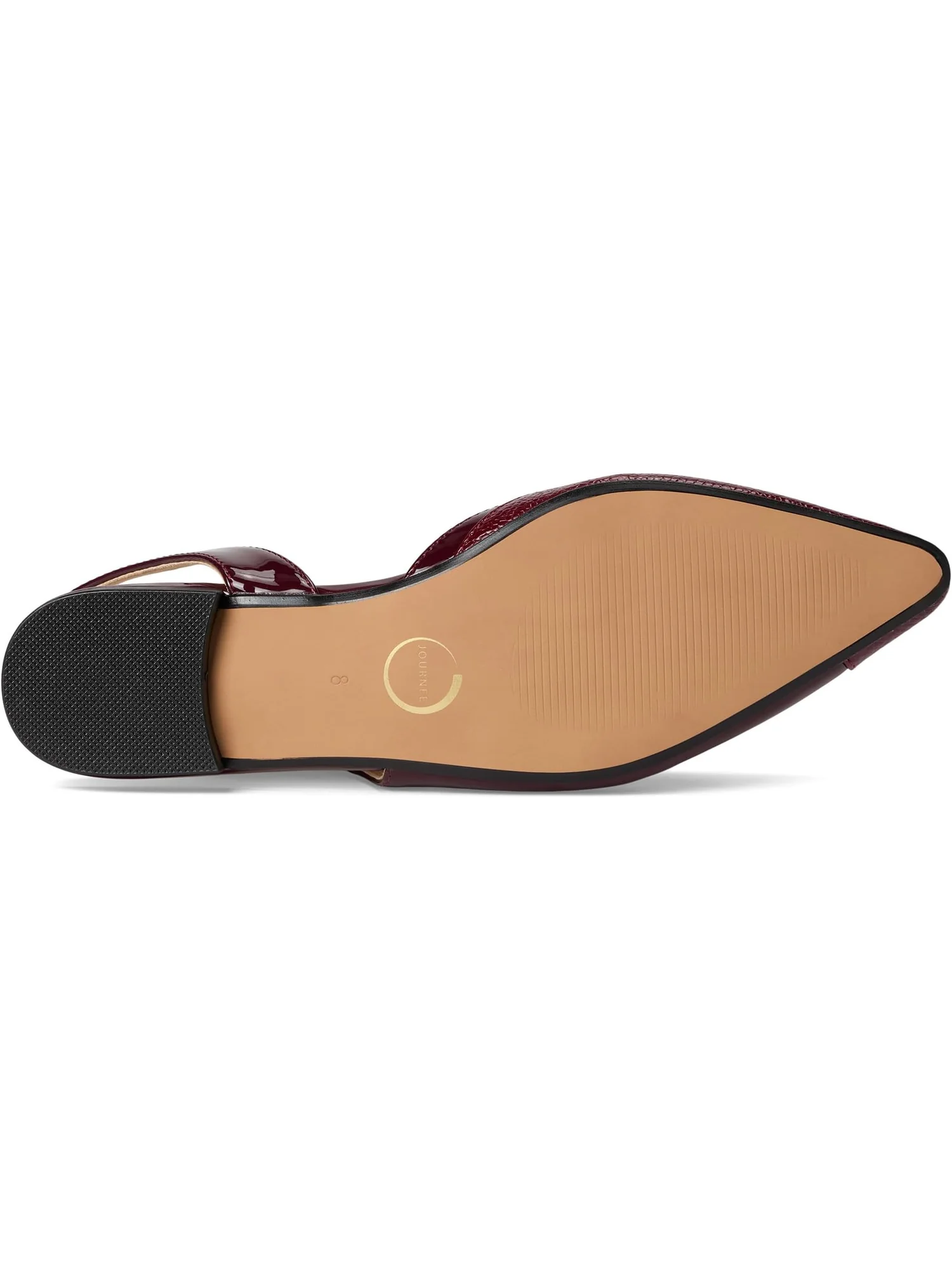 Балетки Journee Collection Women's Daphnne — изображение 3 из 7, бордовый