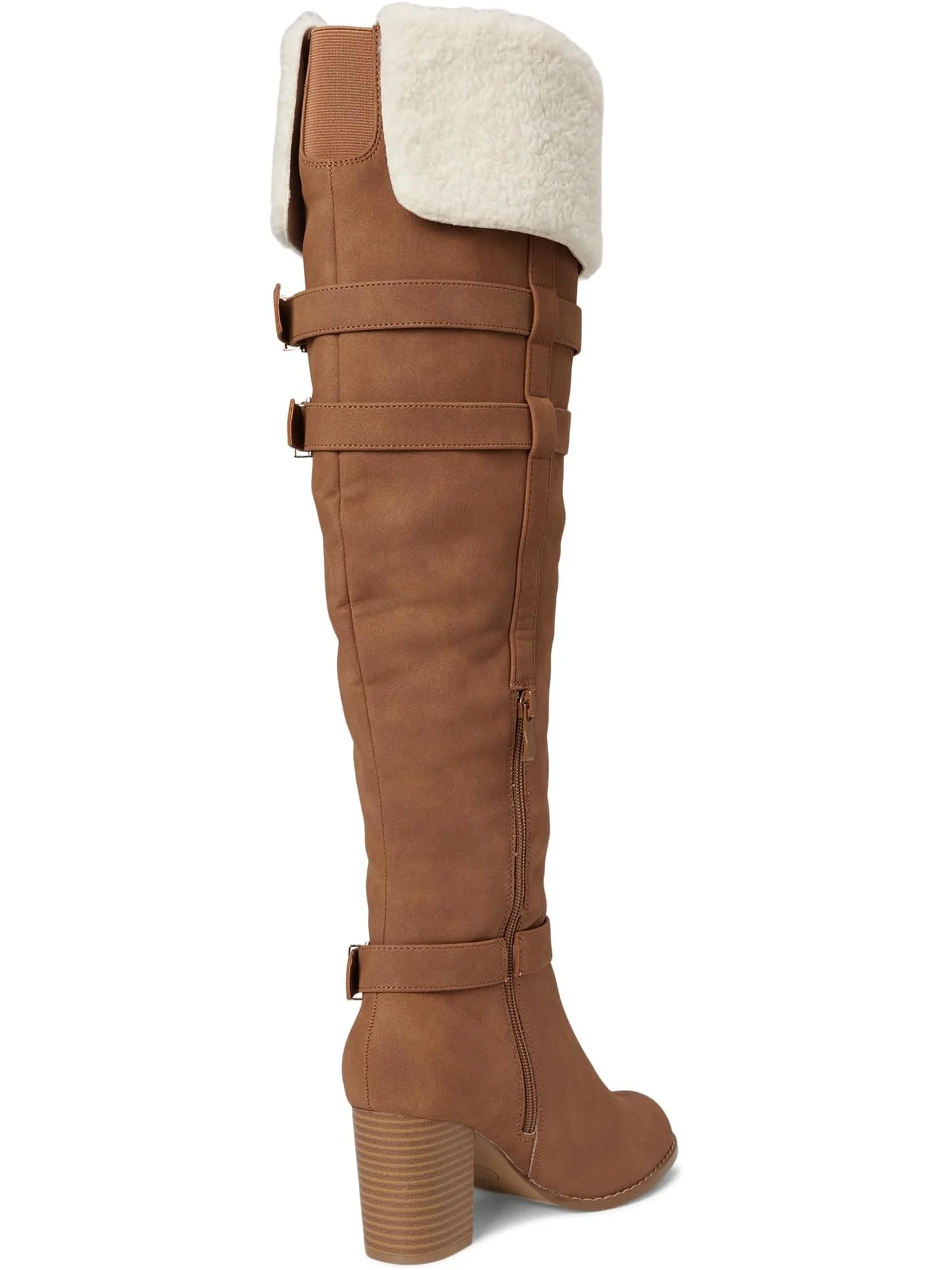 Ботинки Journee Collection Women's Alyza — изображение 5 из 7, орех