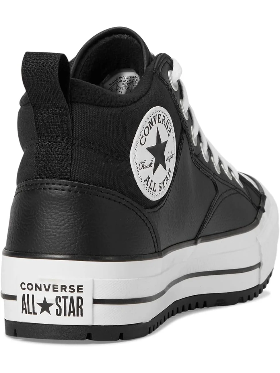Кроссовки Converse Unisex Chuck Taylor All Star Malden Street Boots — изображение 5 из 7, черный/белый/черный