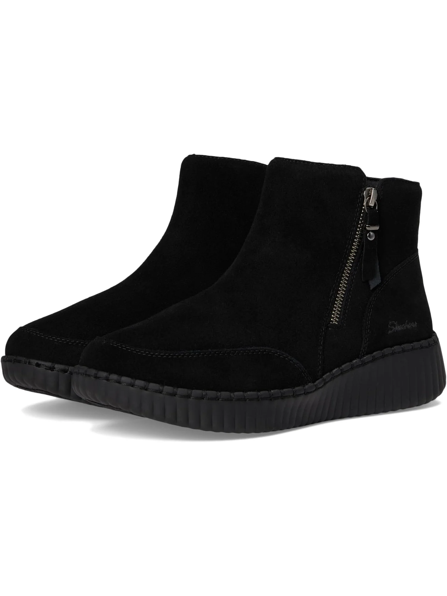 Ботинки SKECHERS Women's Wilshire Blvd - Weekend Crush — изображение 1 из 7, черный/черный