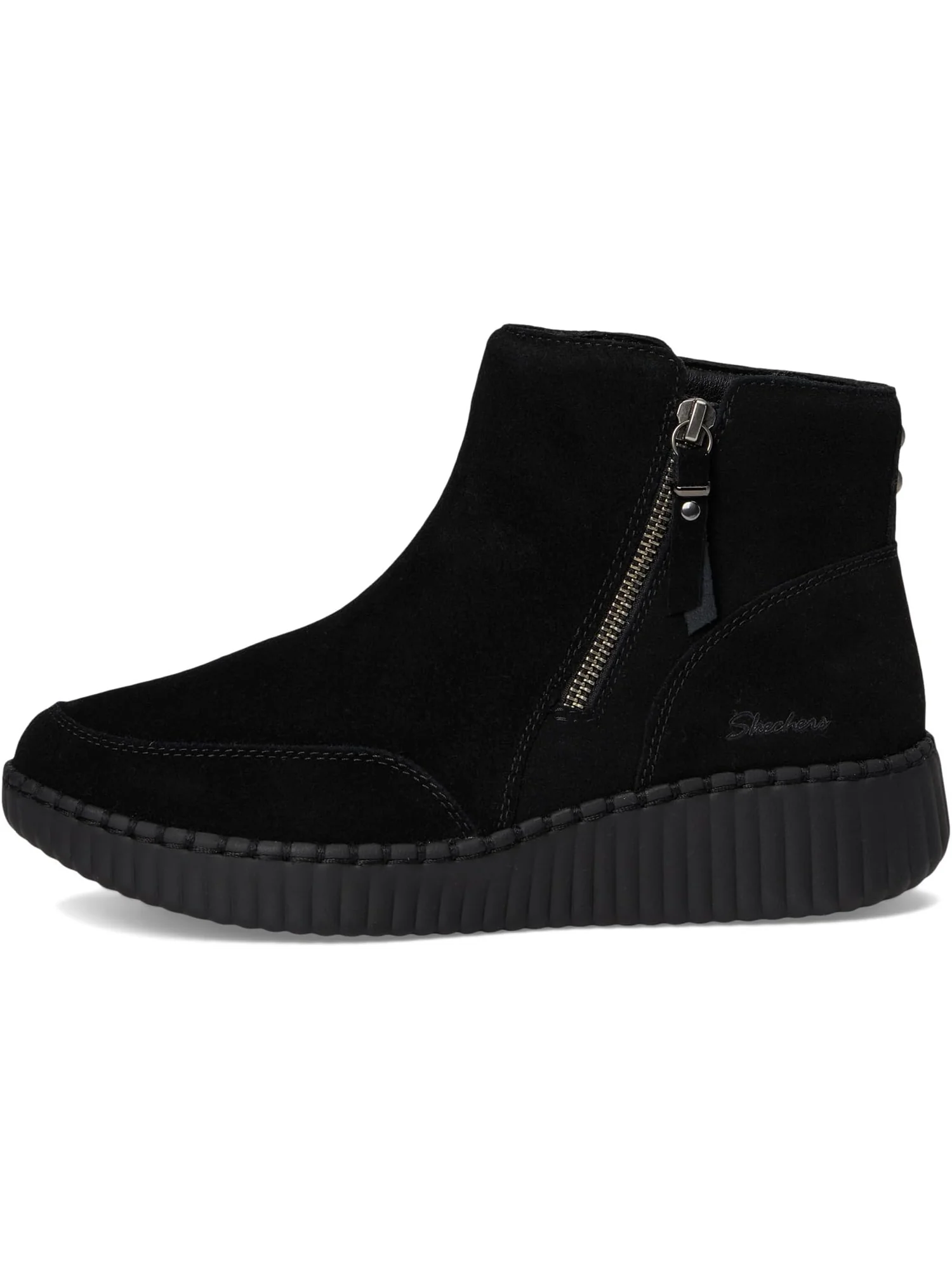 Ботинки SKECHERS Women's Wilshire Blvd - Weekend Crush — изображение 4 из 7, черный/черный