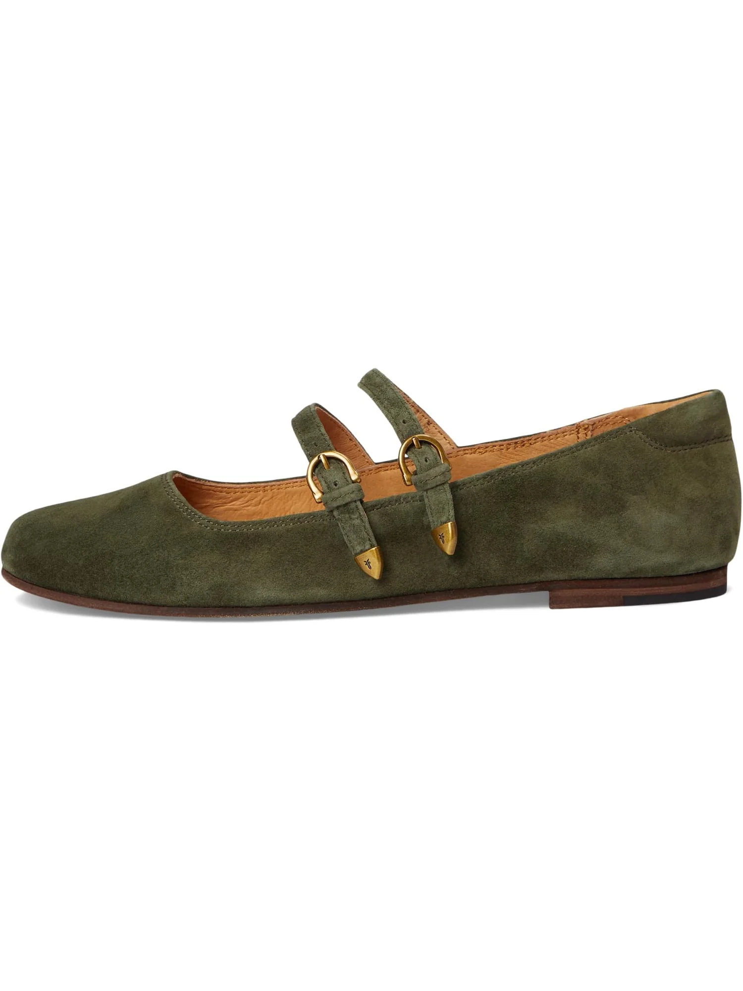 Балетки Frye Women's Carson Multi Mary Jane — изображение 4 из 7, темный оливковый