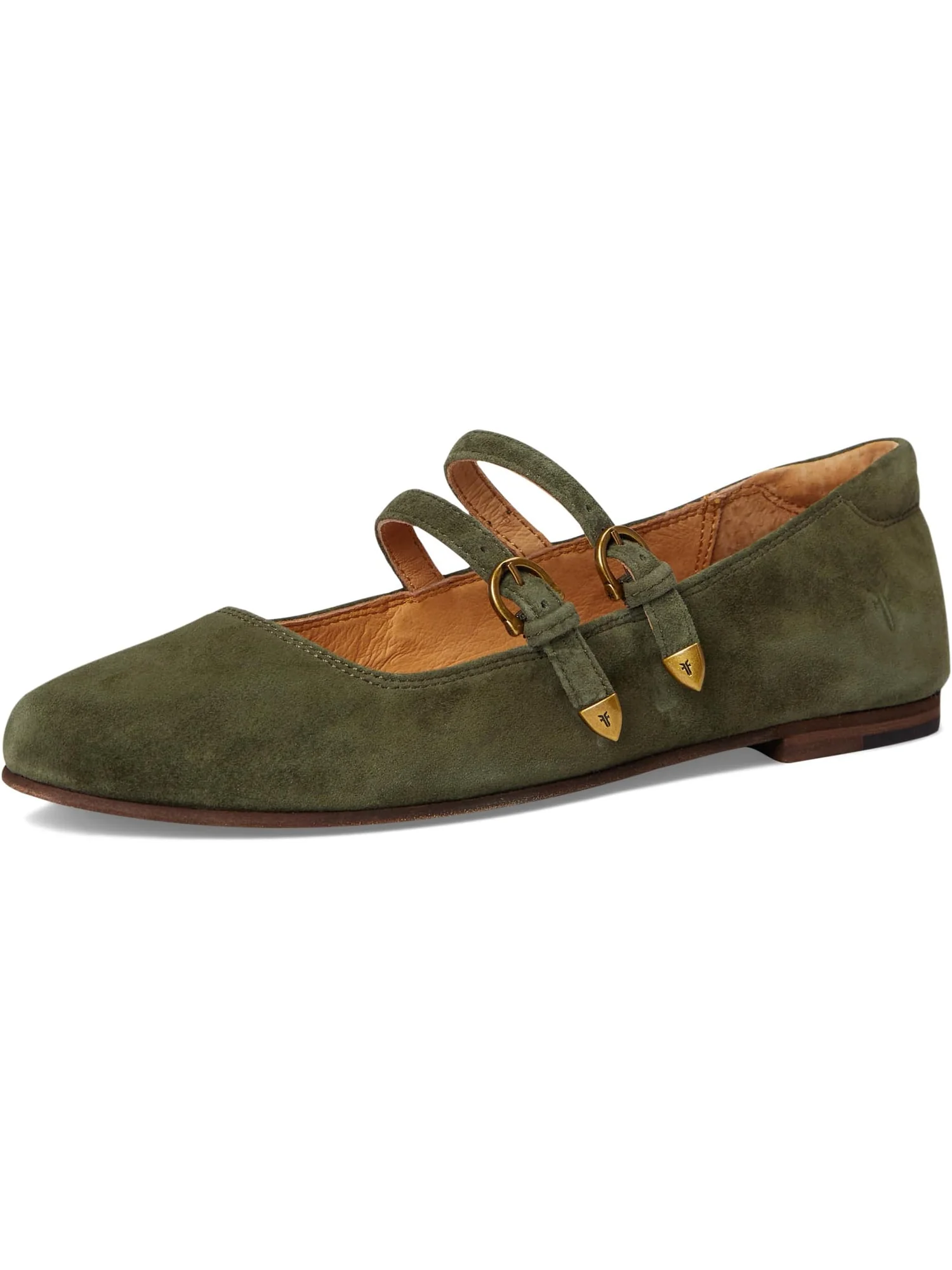 Балетки Frye Women's Carson Multi Mary Jane — изображение 7 из 7, темный оливковый
