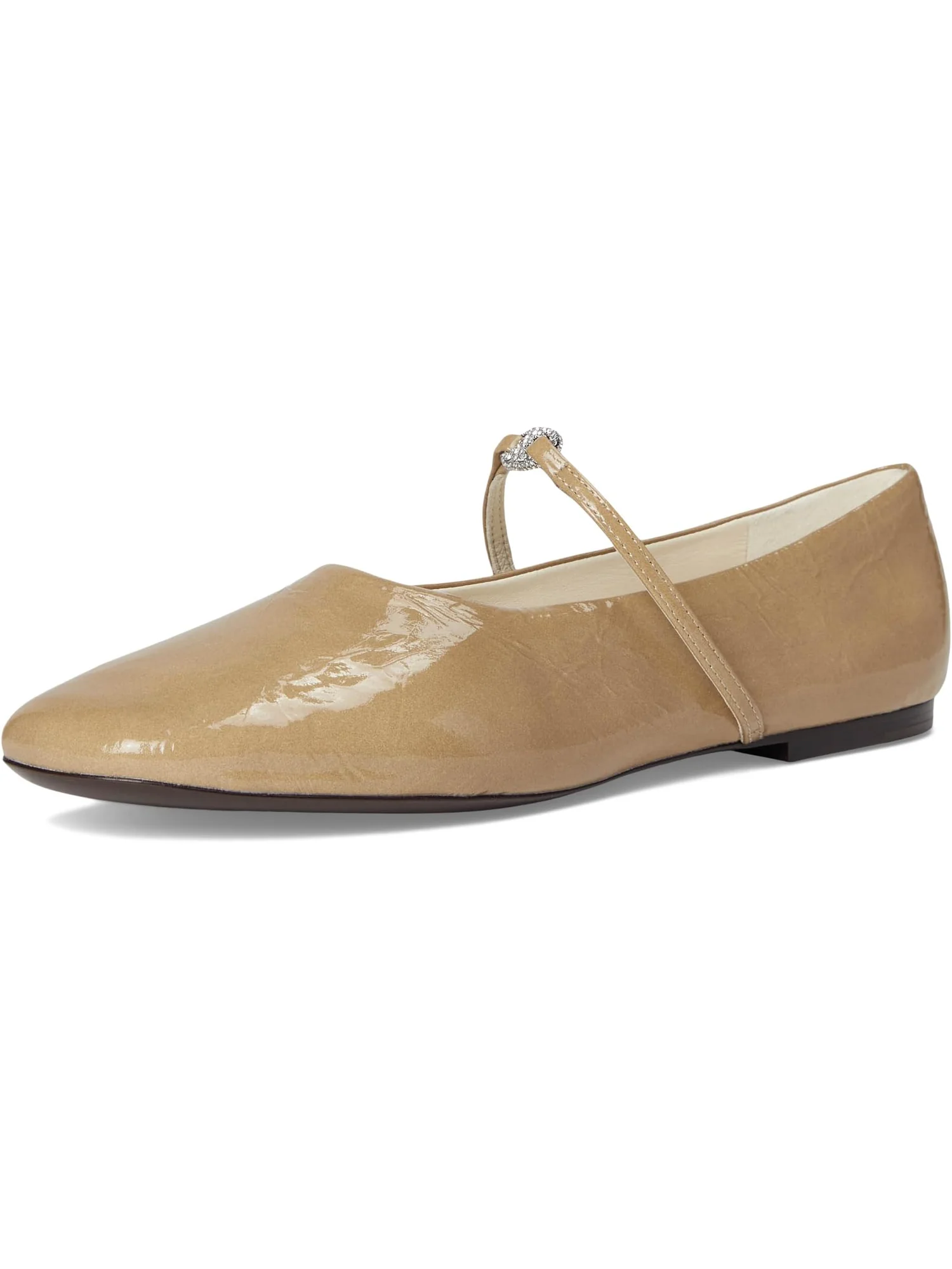 Балетки Tory Burch Women's Gemini Link Pave Mary Jane Ballet — изображение 7 из 7, серый
