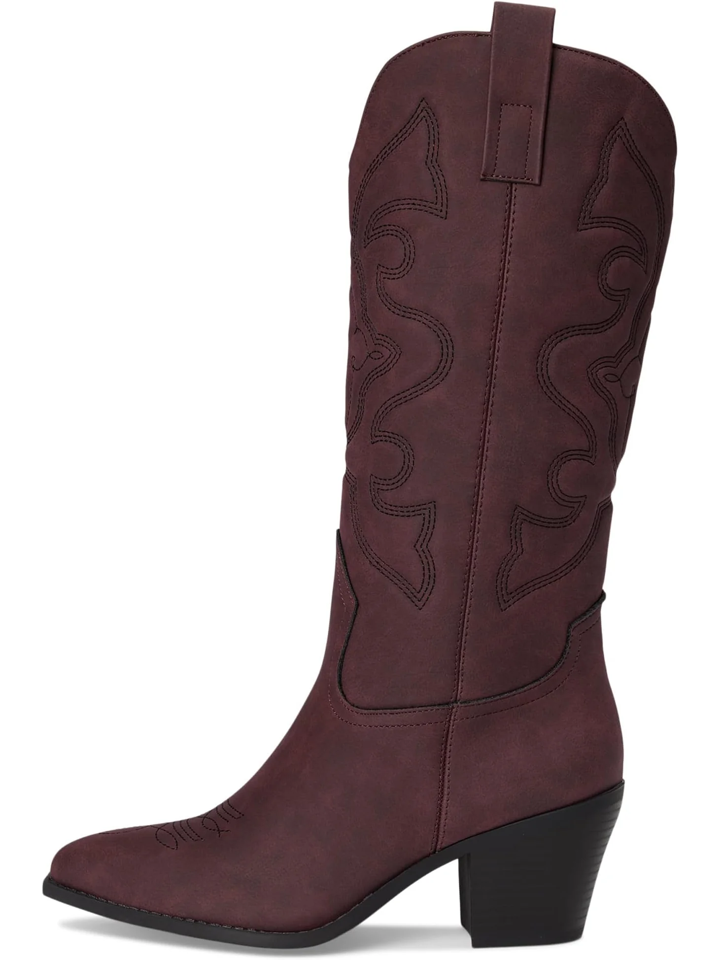Ботинки Journee Collection Women's Chantry — изображение 4 из 7, бордовый