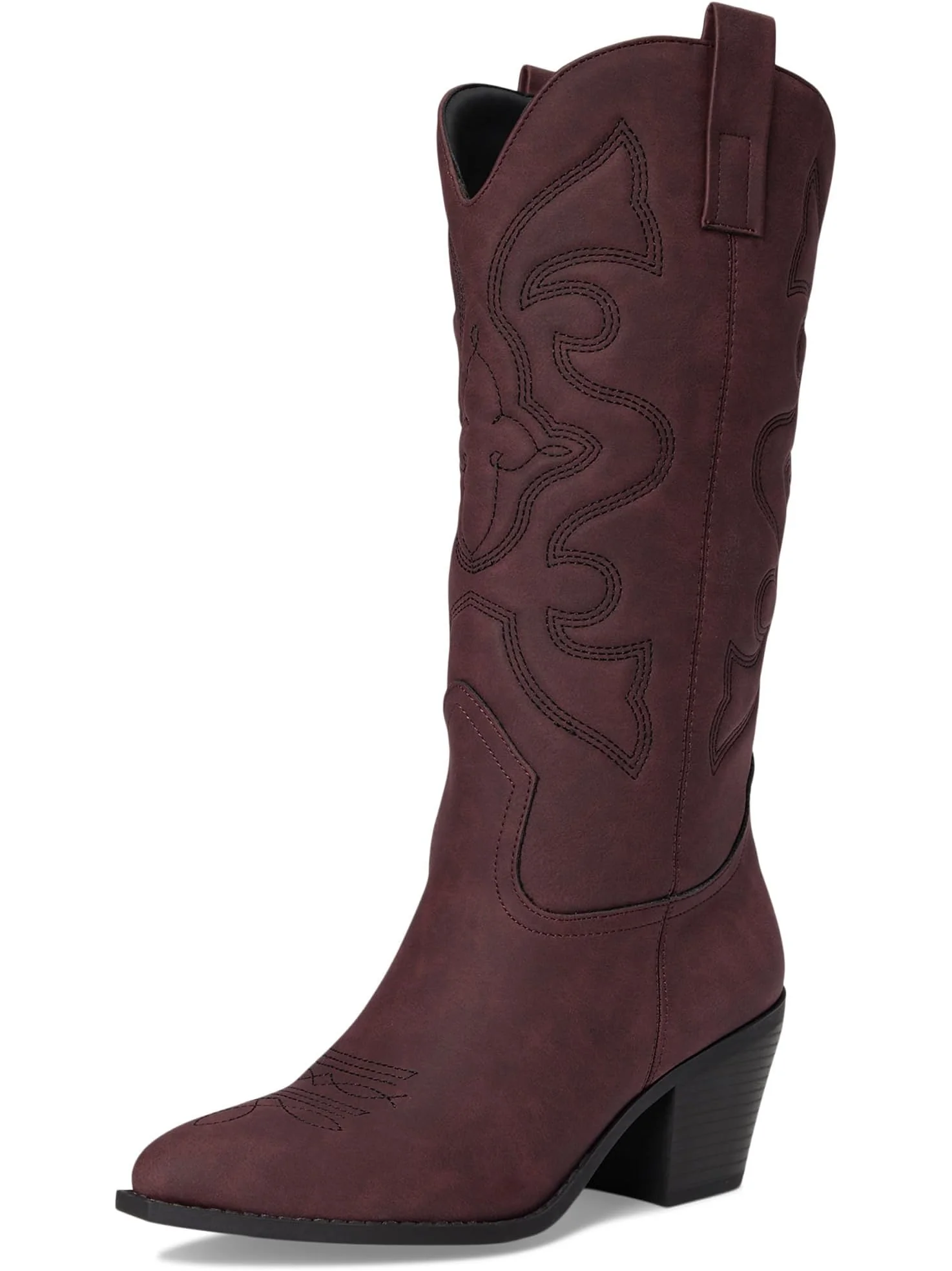 Ботинки Journee Collection Women's Chantry — изображение 7 из 7, бордовый