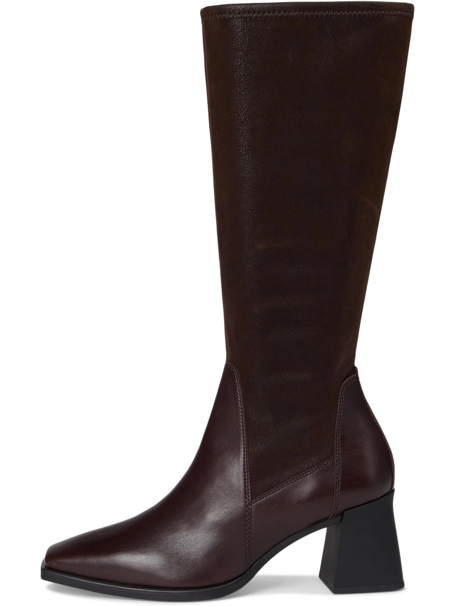 Ботинки Vagabond Shoemakers Women's Hedda Leather Tall Stretch Boots — изображение 4 из 7, шоколад