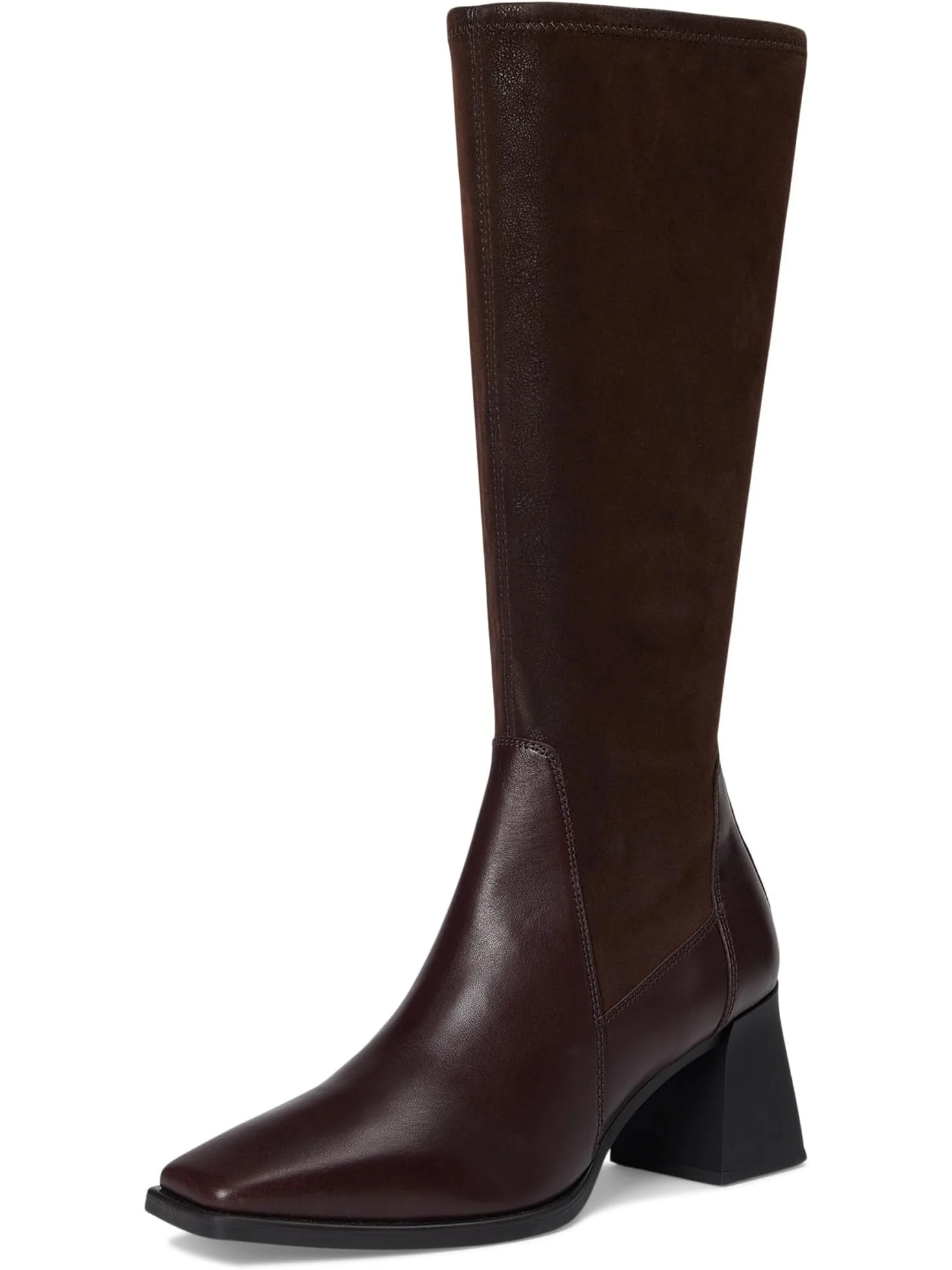 Ботинки Vagabond Shoemakers Women's Hedda Leather Tall Stretch Boots — изображение 7 из 7, шоколад