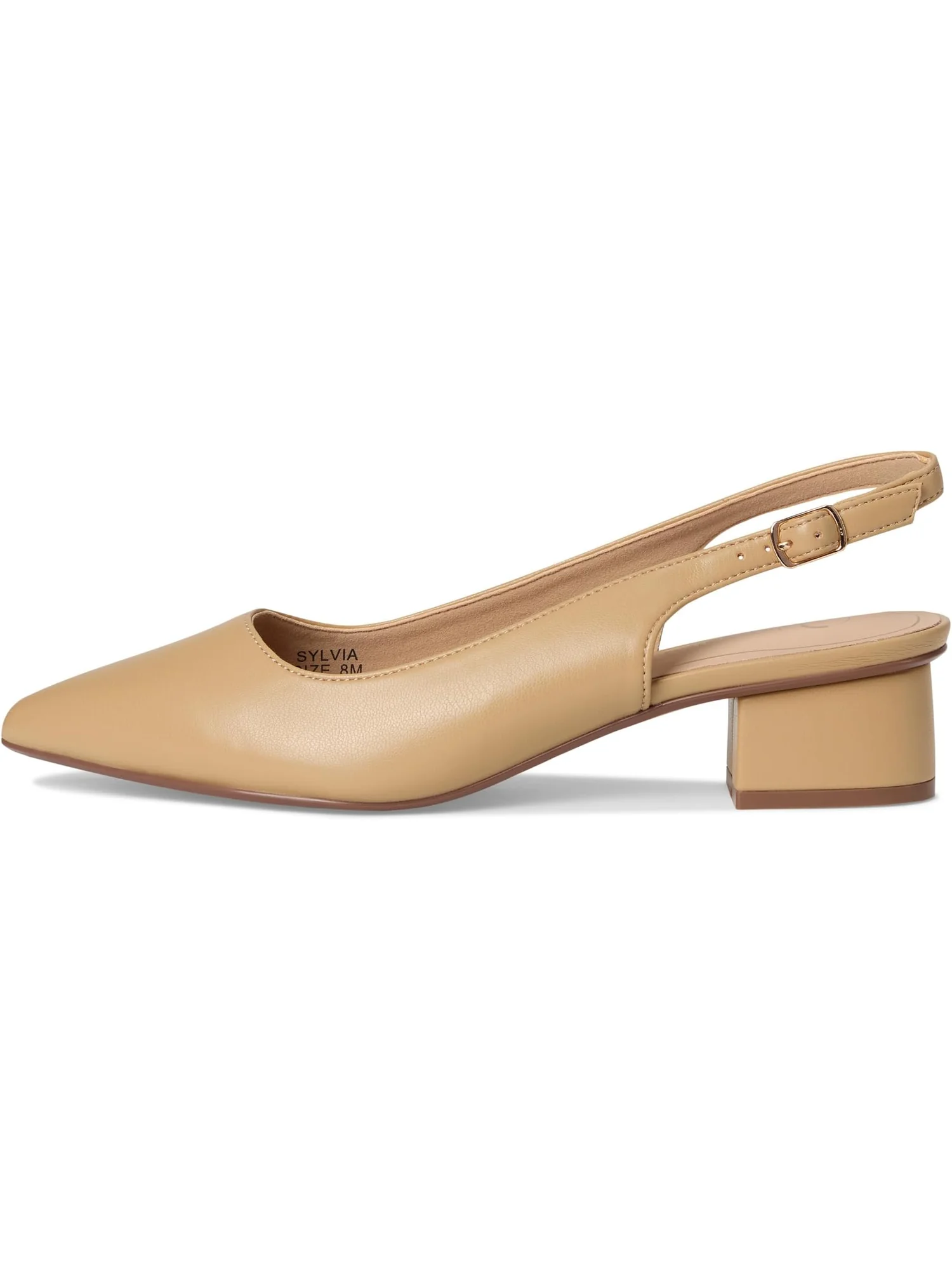 Туфли Journee Collection Women's Sylvia Pumps — изображение 4 из 7, бежевый