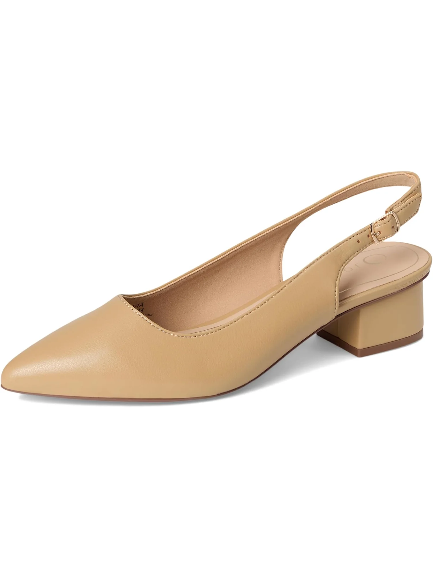 Туфли Journee Collection Women's Sylvia Pumps — изображение 7 из 7, бежевый