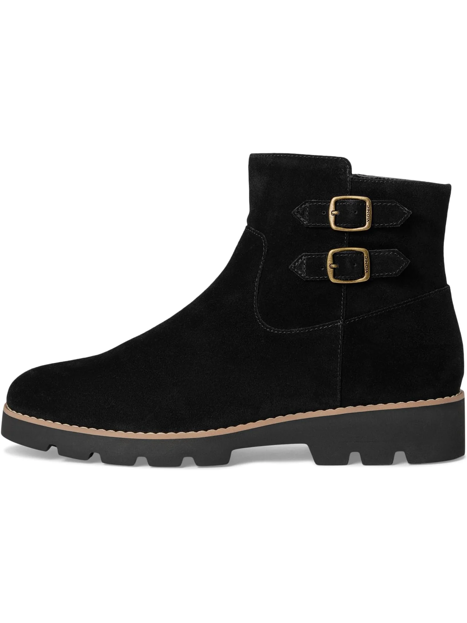 Ботинки VIONIC Women's Carissa Zip Short Boots — изображение 4 из 7, черный