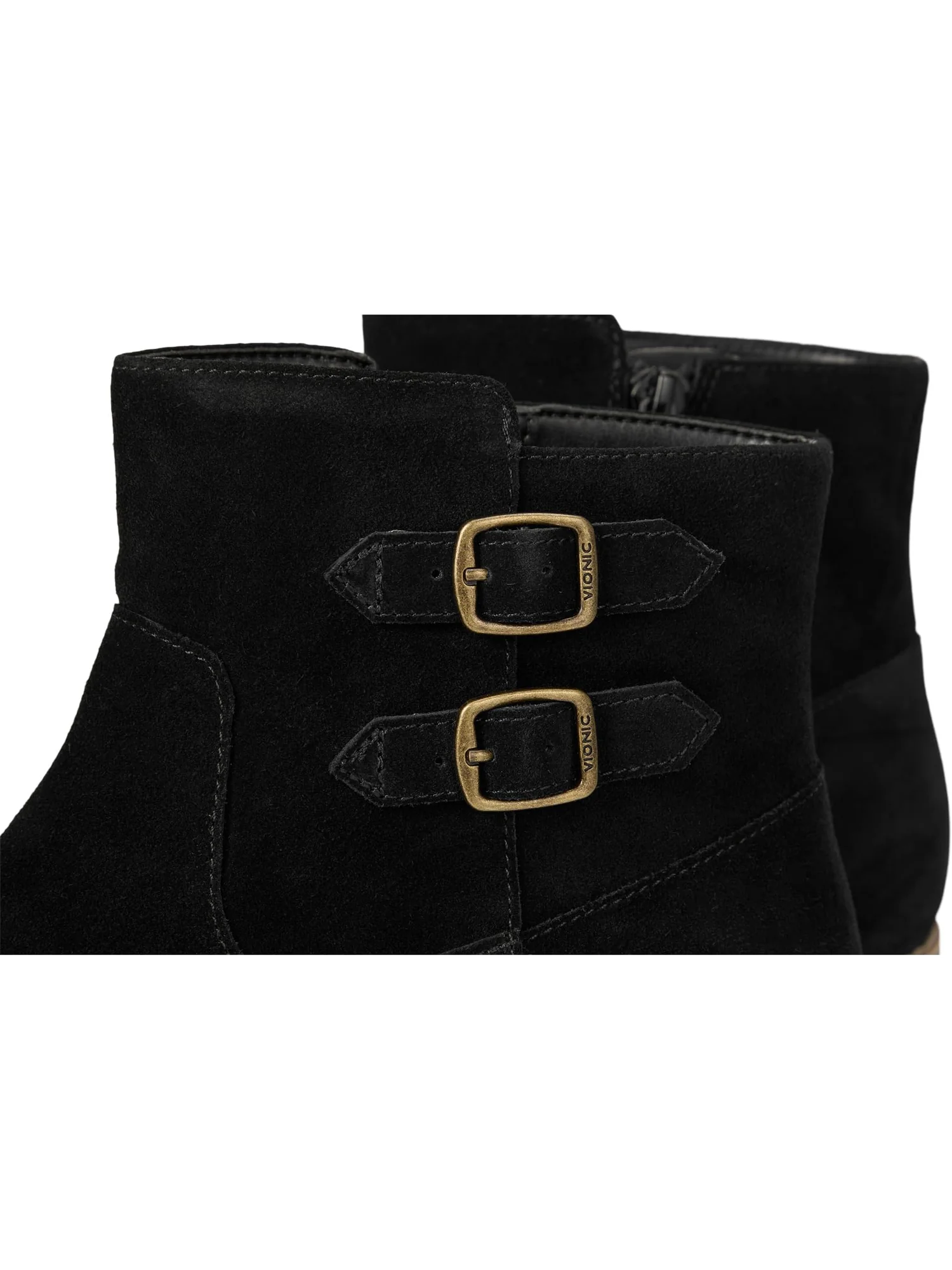 Ботинки VIONIC Women's Carissa Zip Short Boots — изображение 6 из 7, черный