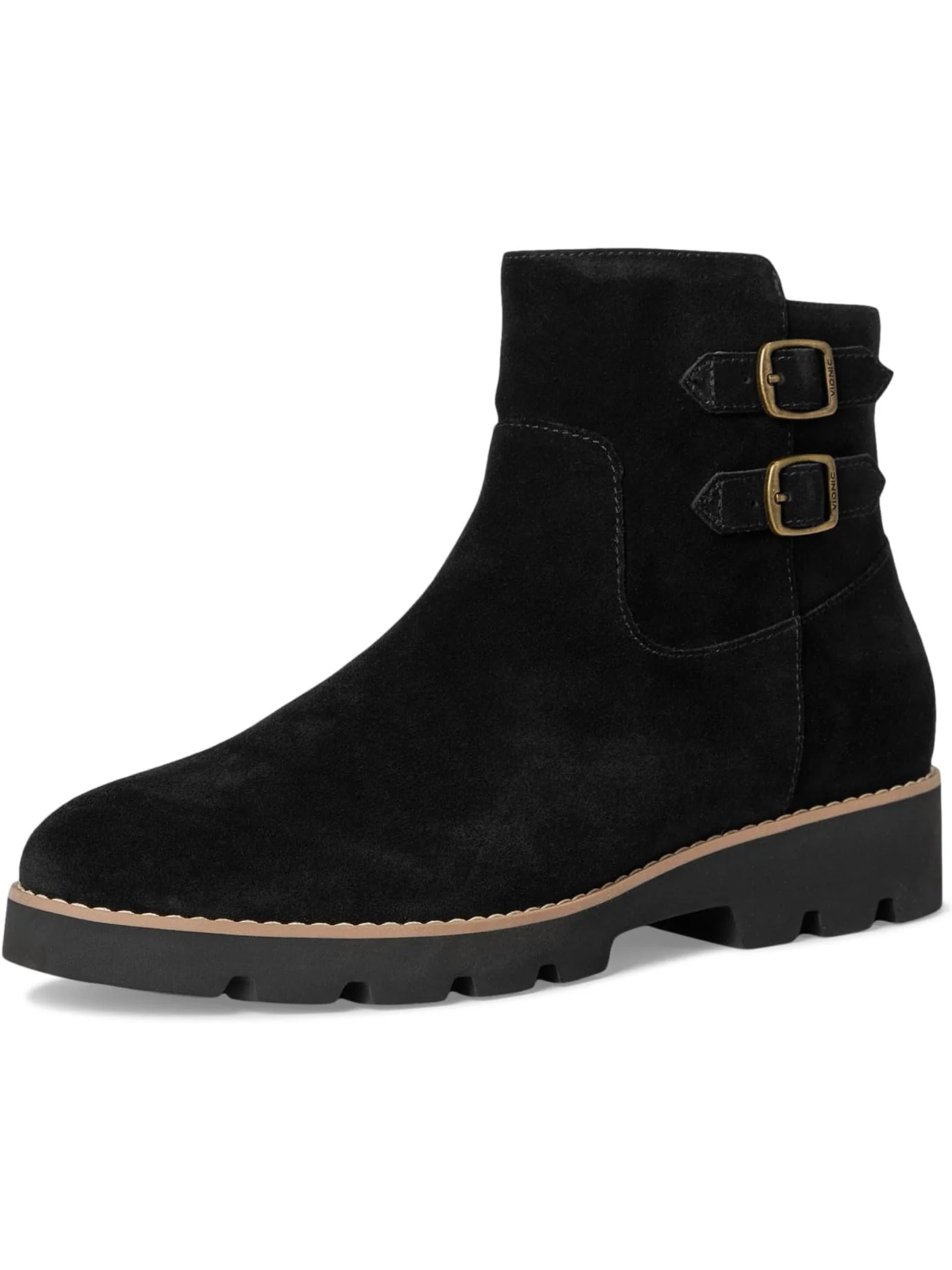 Ботинки VIONIC Women's Carissa Zip Short Boots — изображение 7 из 7, черный