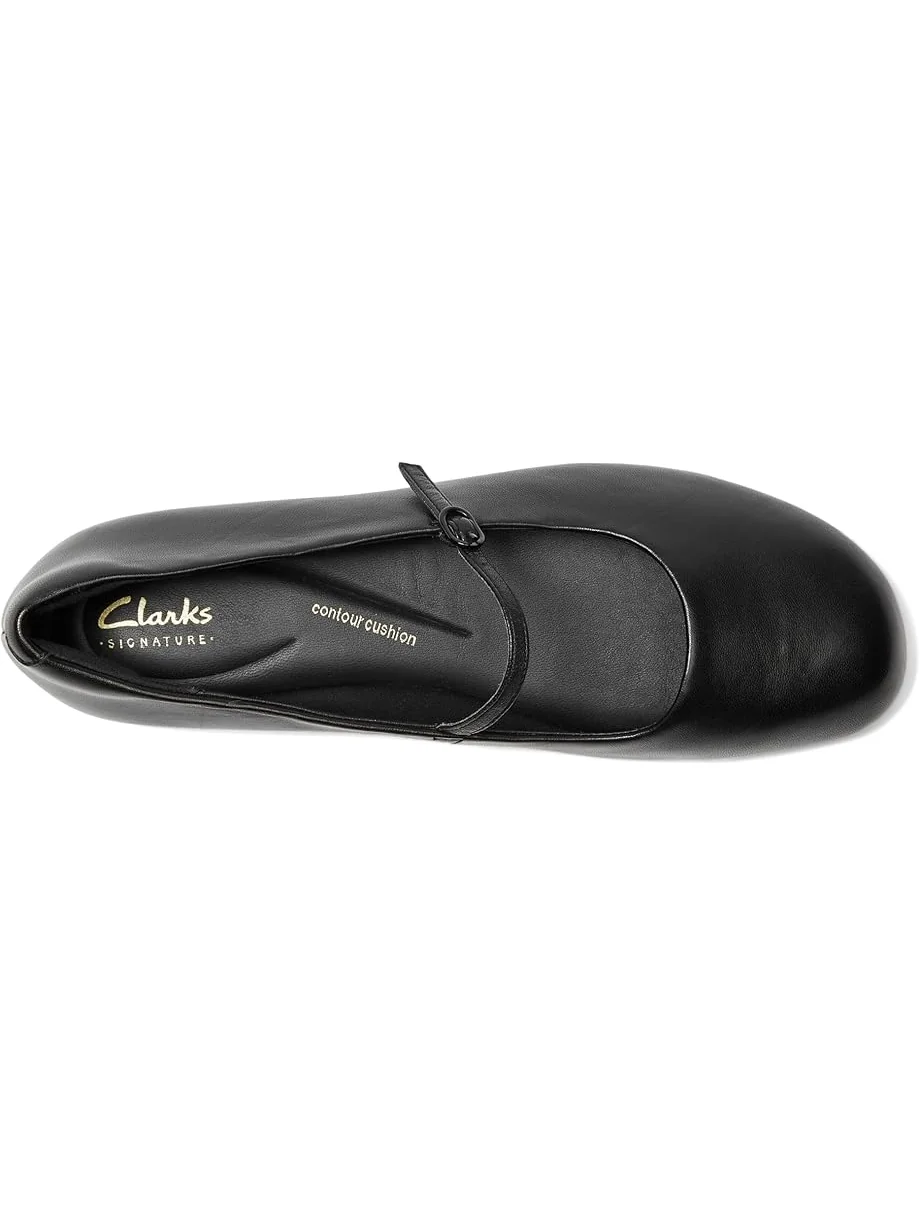 Женские балетки Clarks Livia Sky — изображение 2 из 7, черный