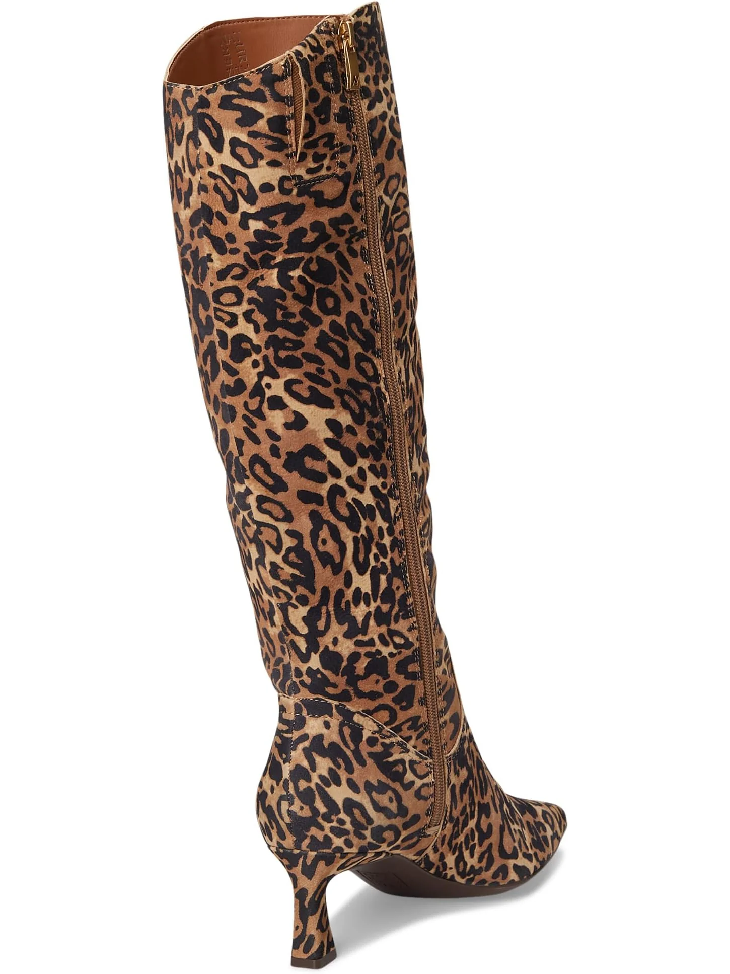 Ботинки Naturalizer Women's Deesha Extra Wide Calf Knee High Boots — изображение 5 из 7, леопардовый принт