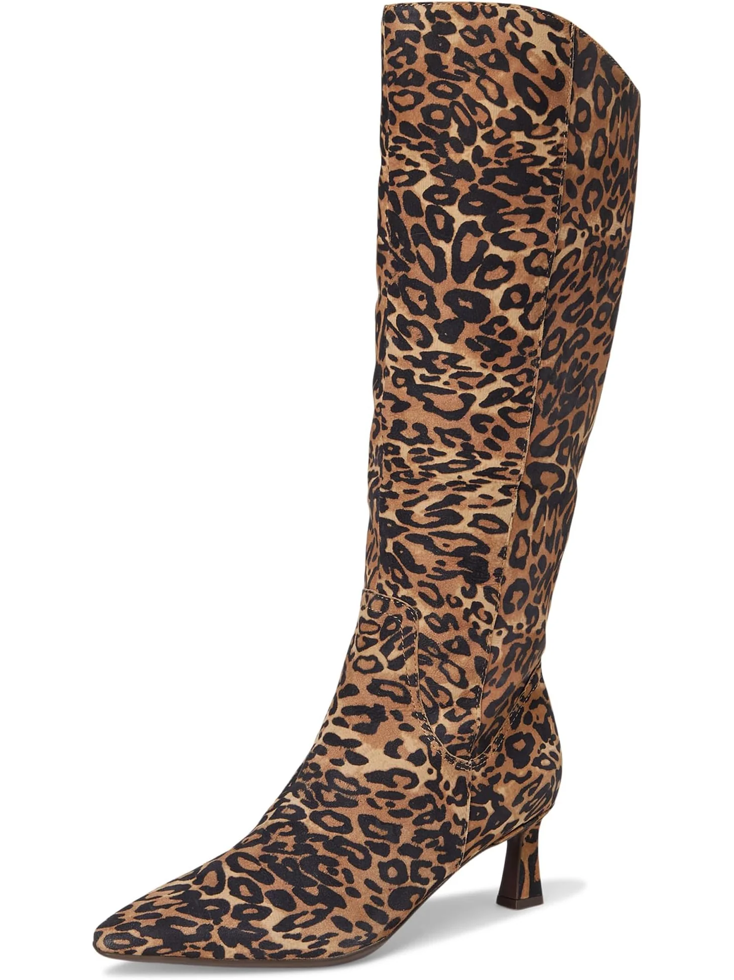 Ботинки Naturalizer Women's Deesha Extra Wide Calf Knee High Boots — изображение 7 из 7, леопардовый принт