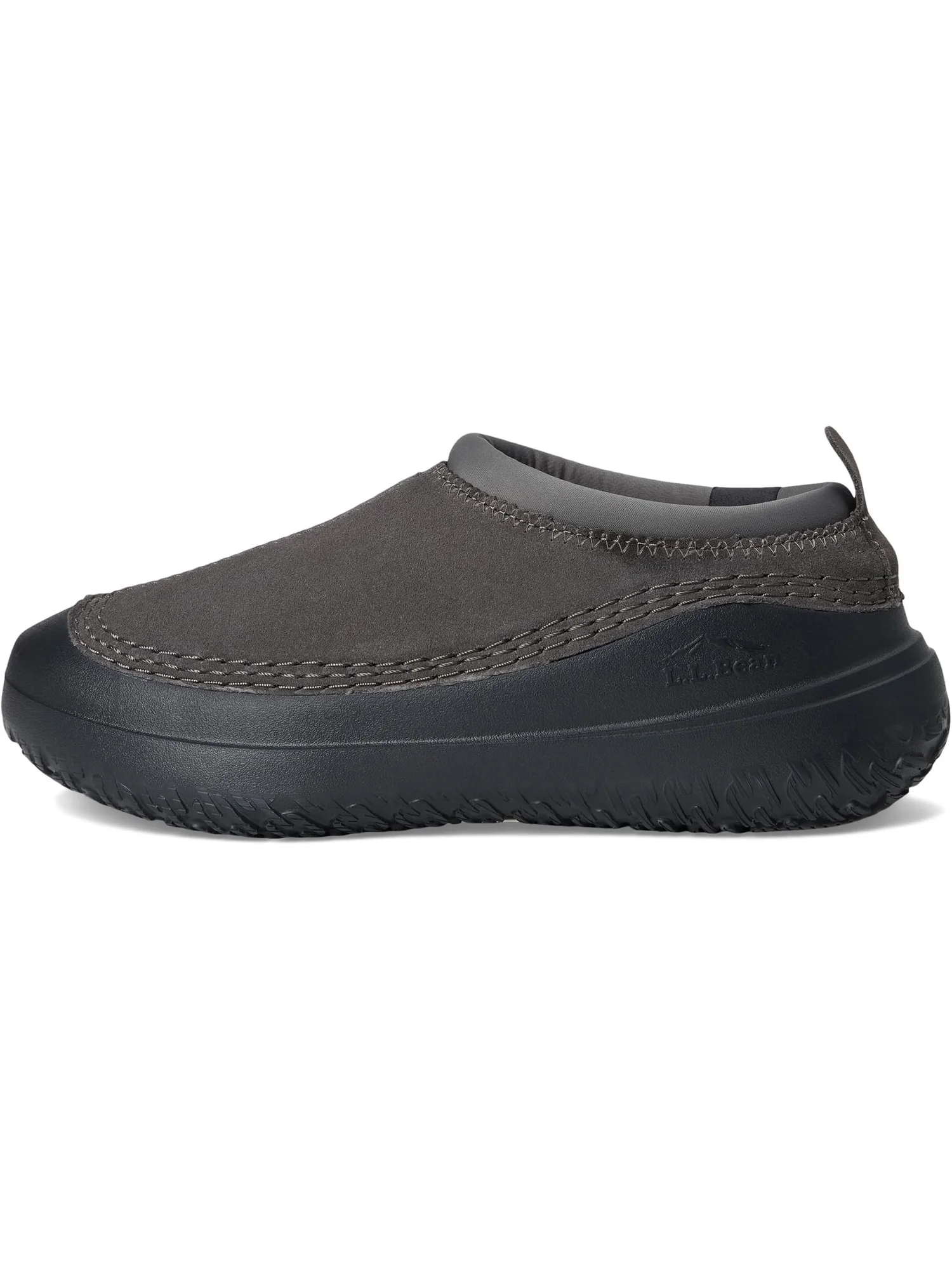 Тапочки L.L.Bean Women's Wicked Good Max Slipper — изображение 4 из 7, серый/черный