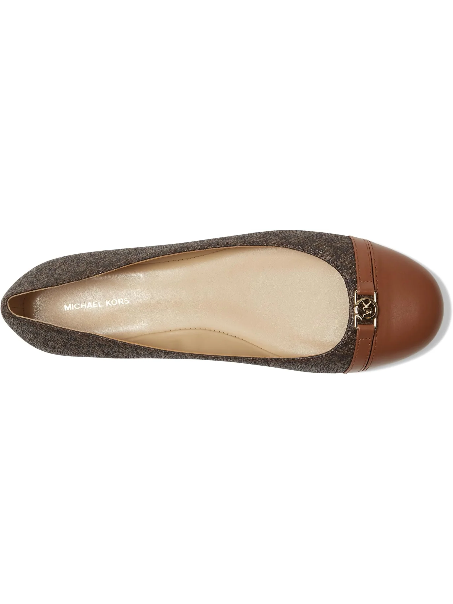 Балетки MICHAEL Michael Kors Women's Mandy Flat — изображение 2 из 7, коричневый