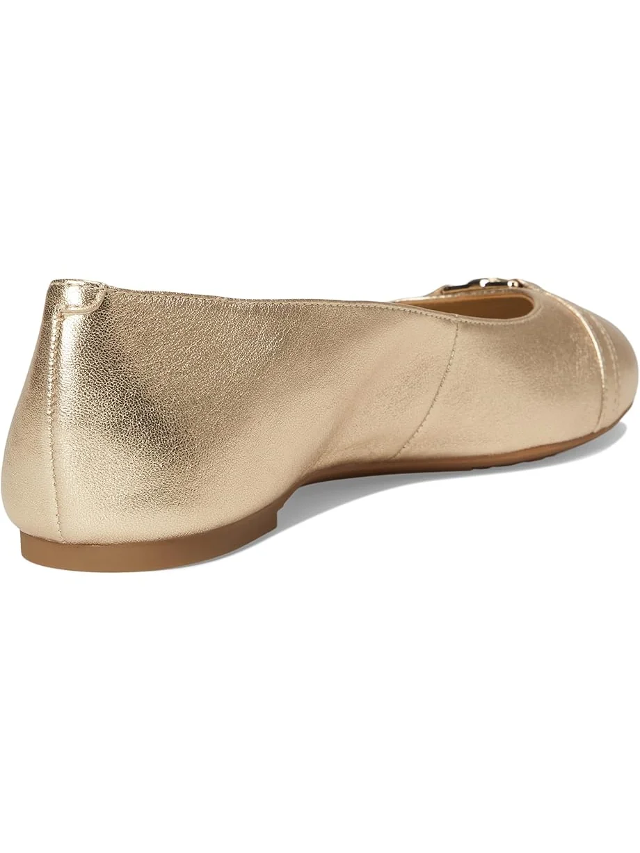 Женские балетки MICHAEL Michael Kors Mandy — изображение 5 из 7, бледный золотистый